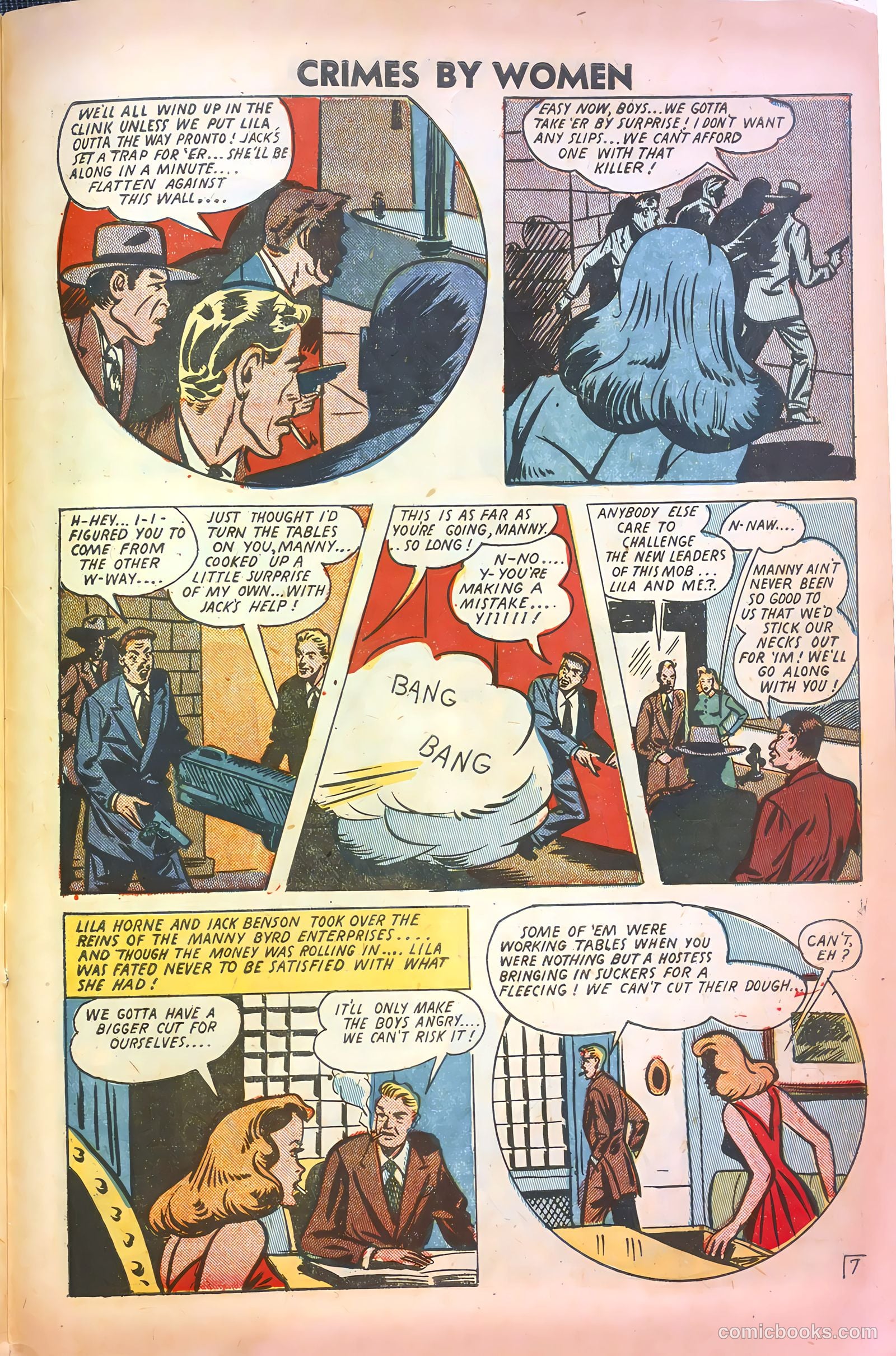 Crimes by Women #10 (1949) — page 30 of 37