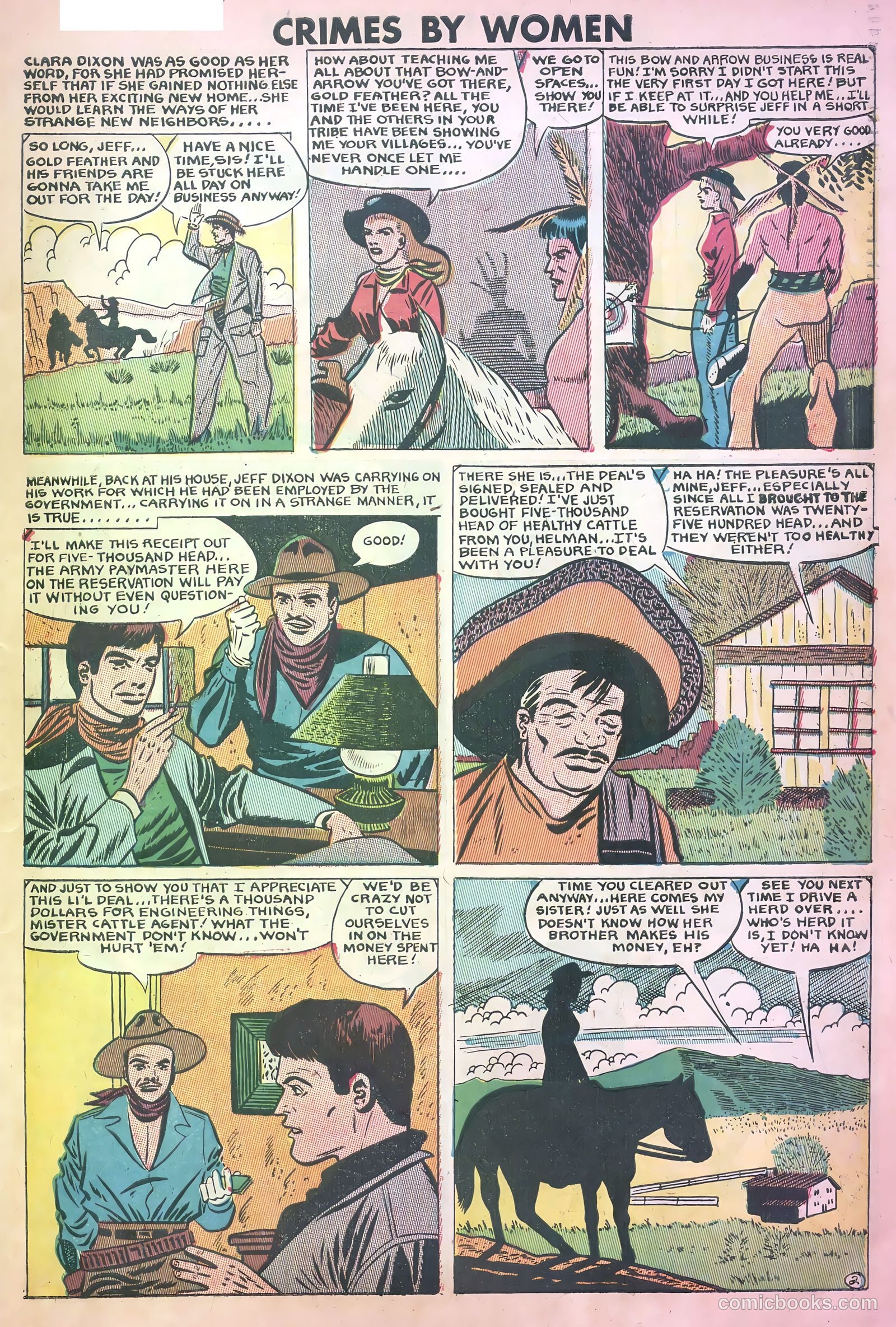 Crimes by Women #11 (1950) — page 3 of 36