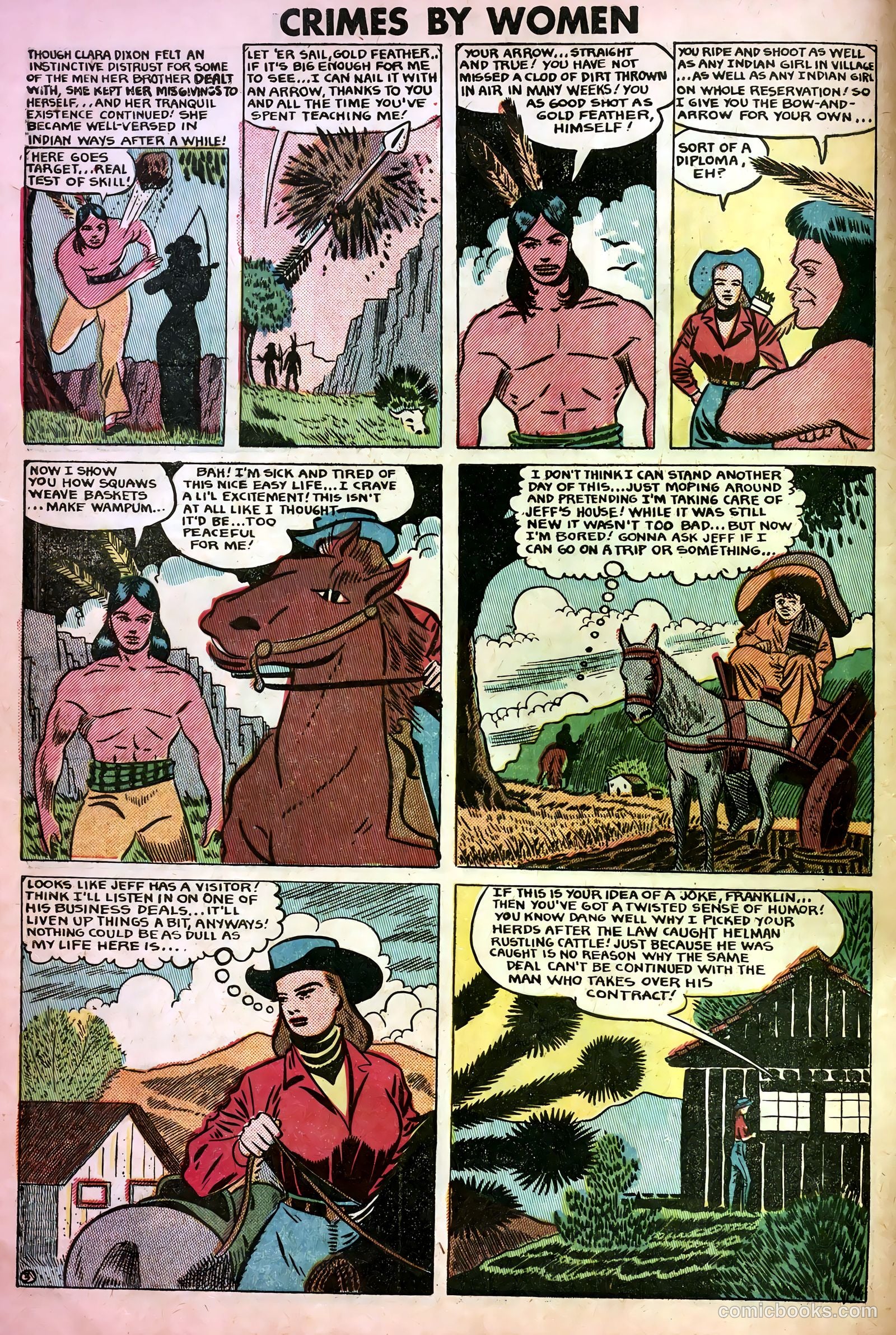 Crimes by Women #11 (1950) — page 4 of 36