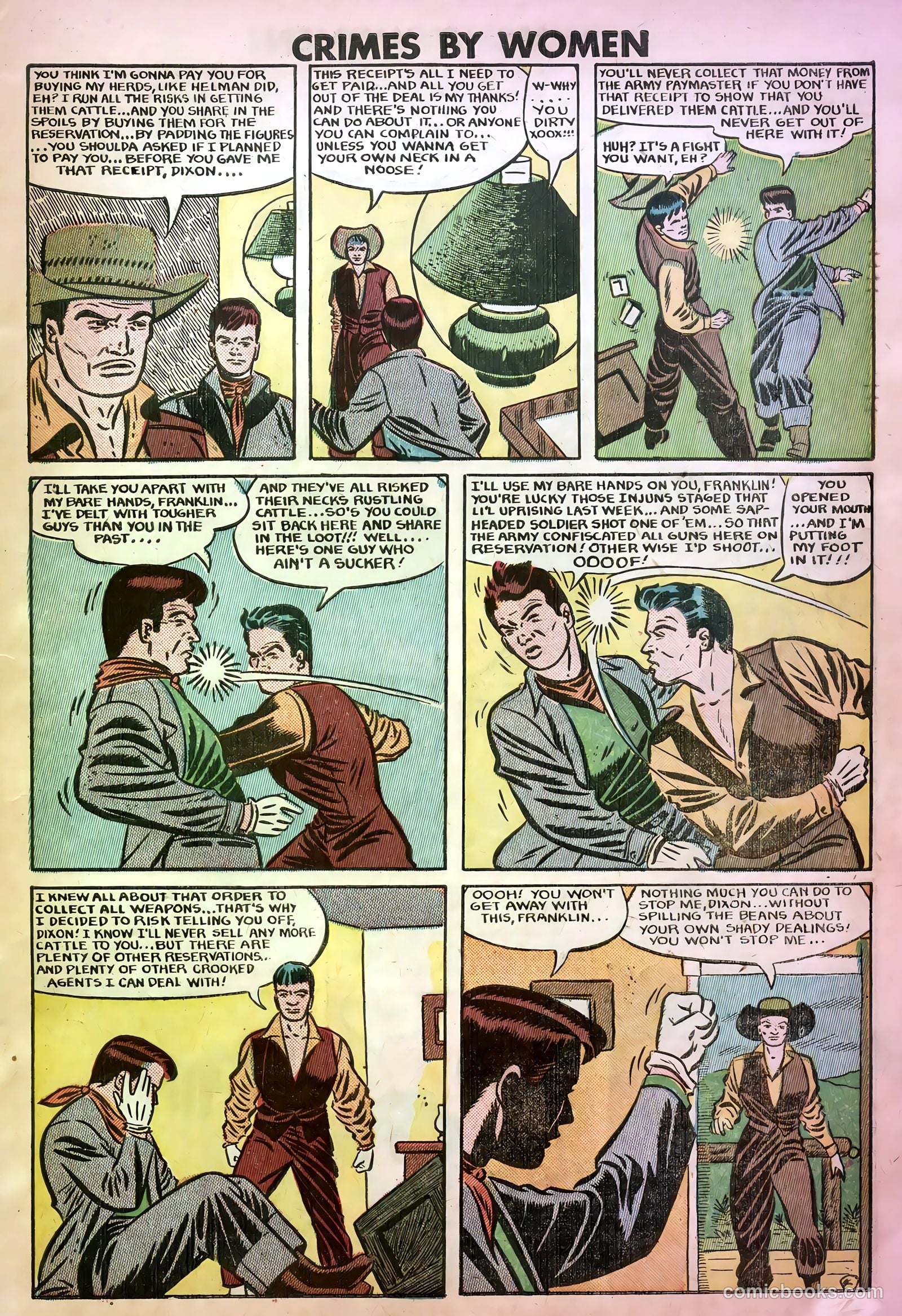 Crimes by Women #11 (1950) — page 5 of 36