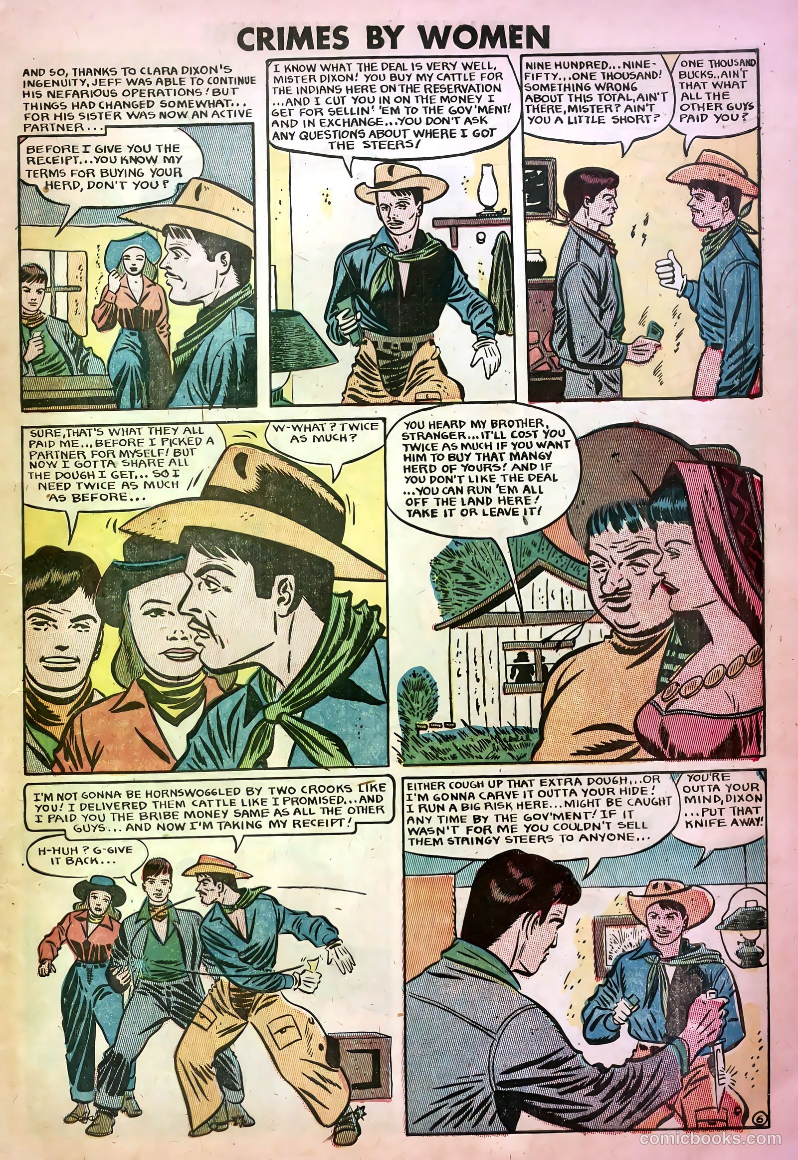 Crimes by Women #11 (1950) — page 7 of 36