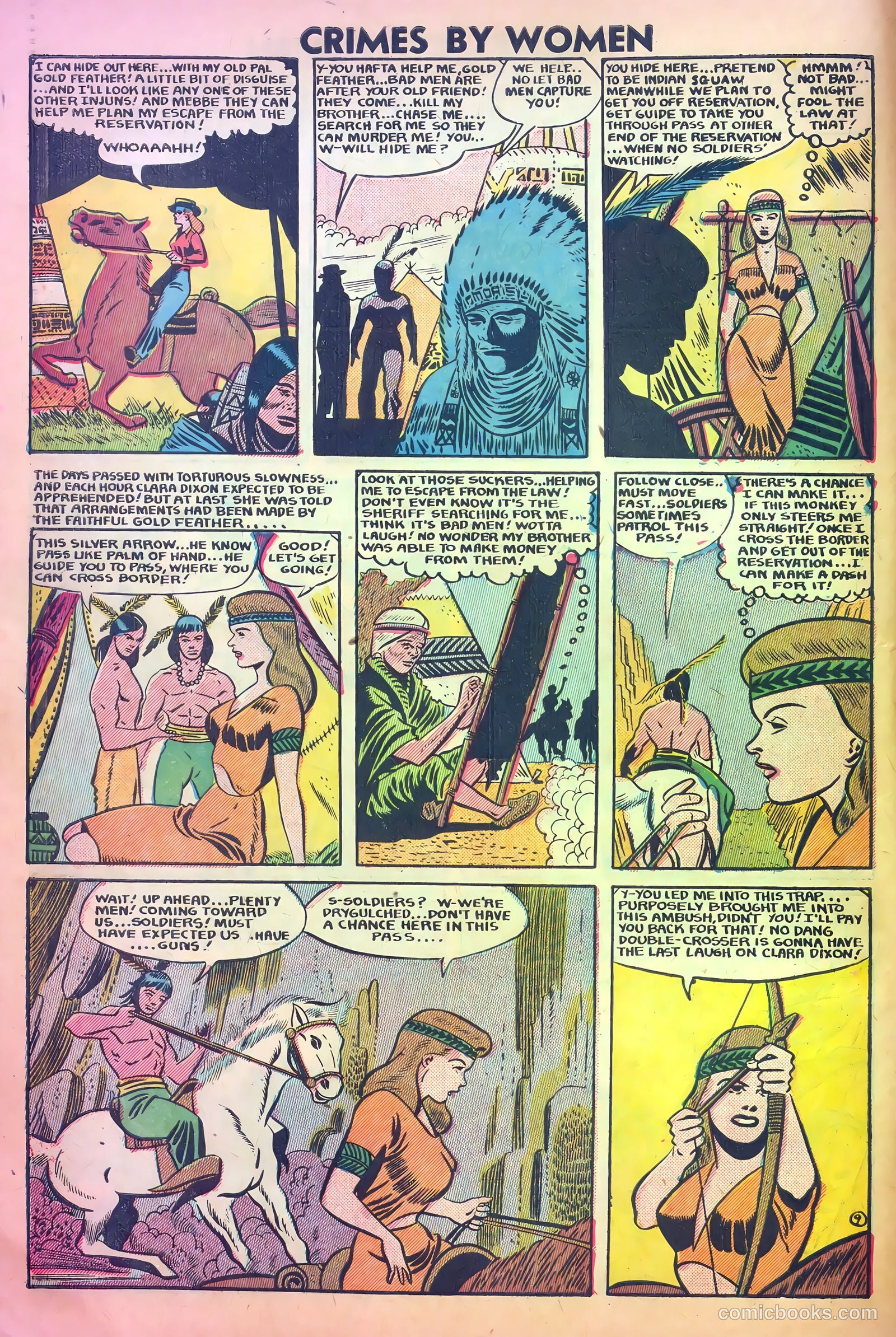 Crimes by Women #11 (1950) — page 10 of 36