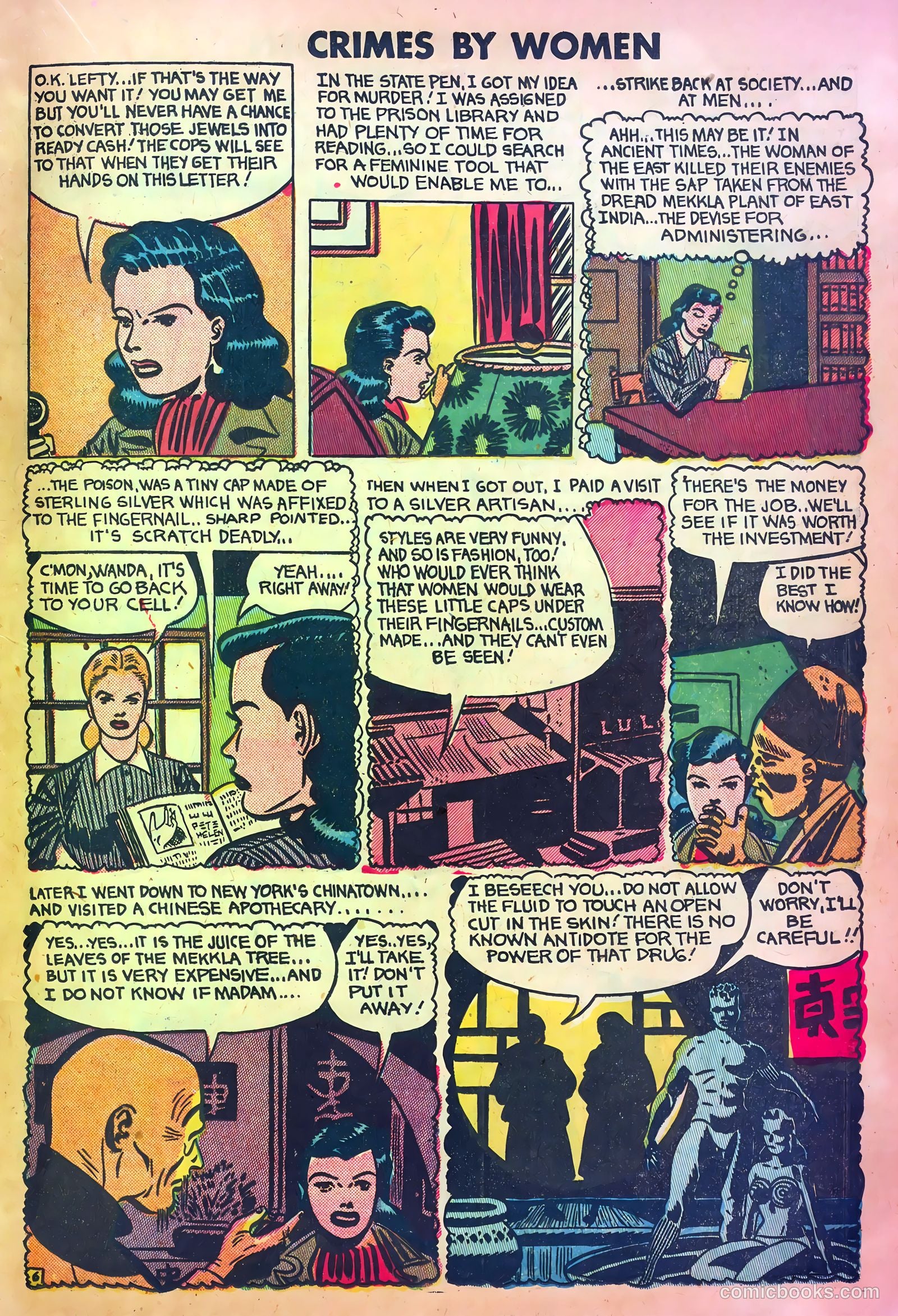 Crimes by Women #11 (1950) — page 17 of 36