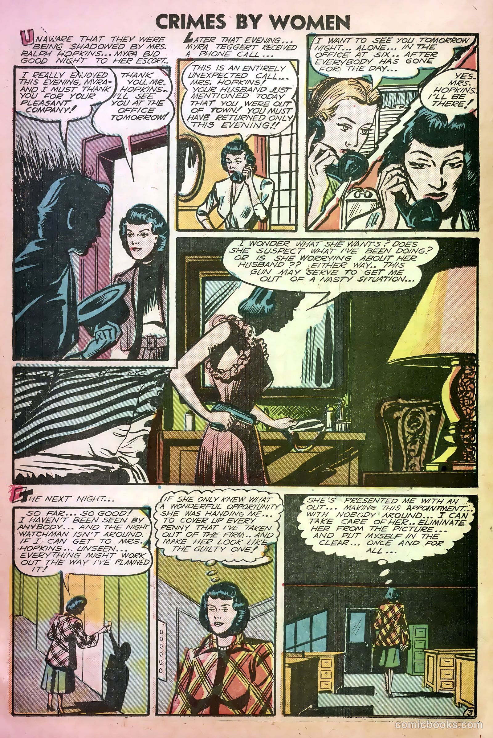 Crimes by Women #11 (1950) — page 26 of 36