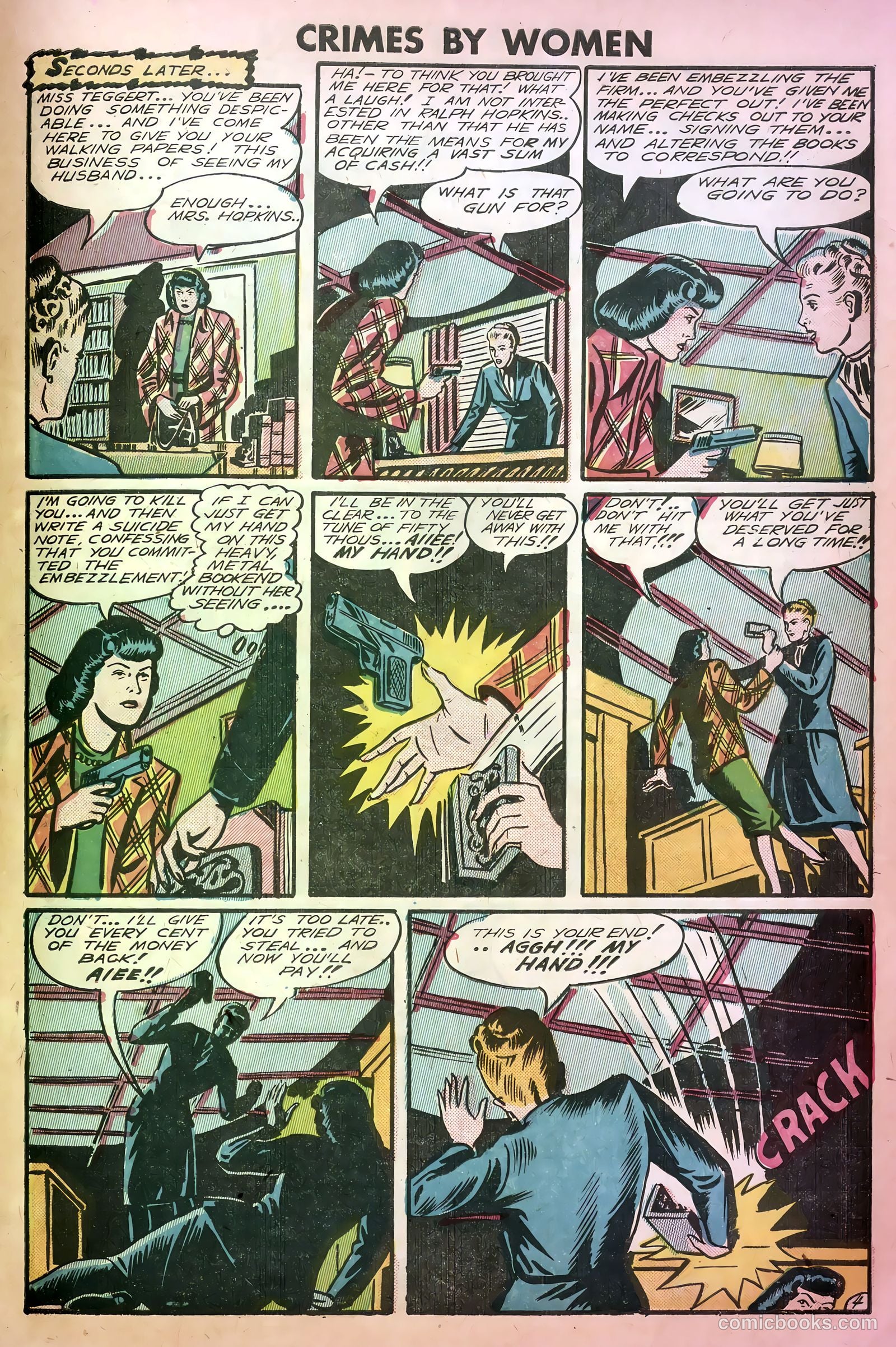 Crimes by Women #11 (1950) — page 27 of 36
