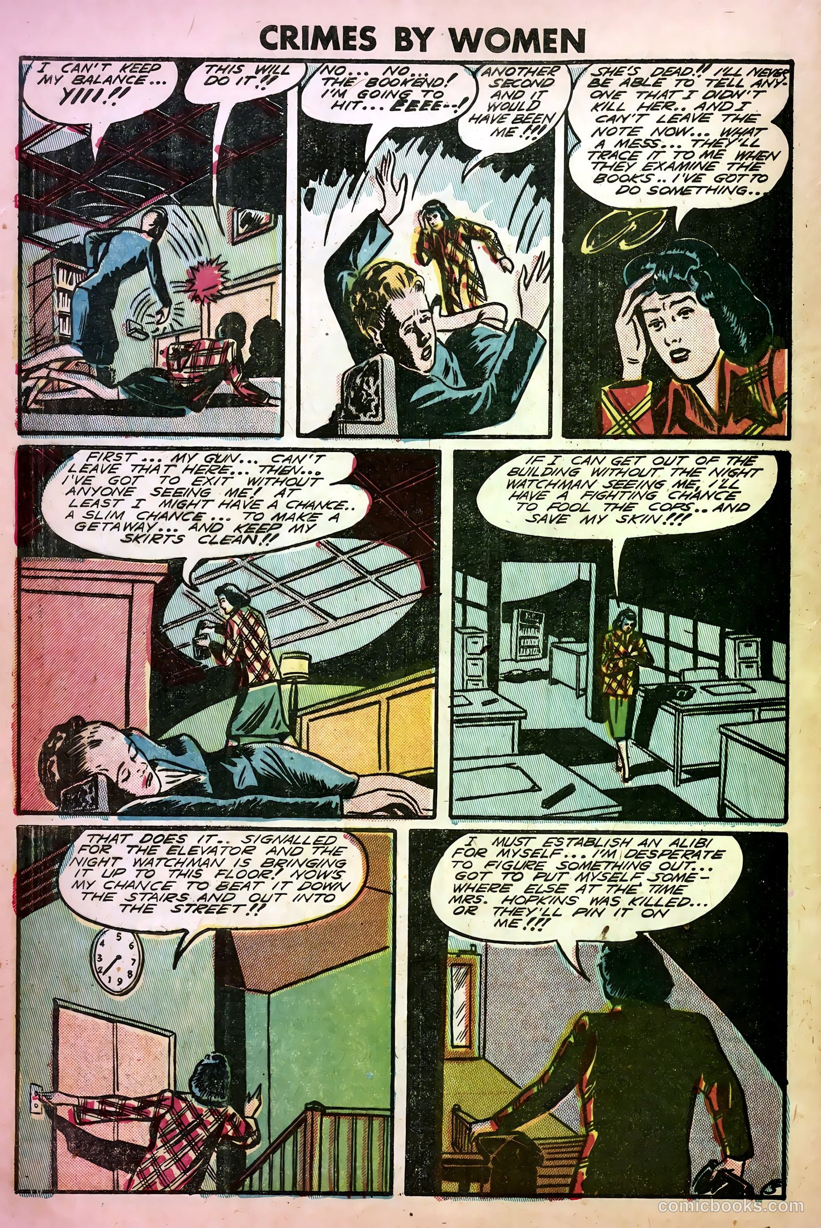 Crimes by Women #11 (1950) — page 28 of 36