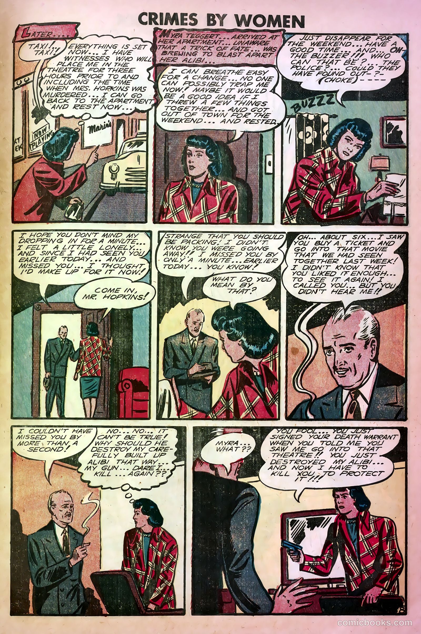 Crimes by Women #11 (1950) — page 31 of 36