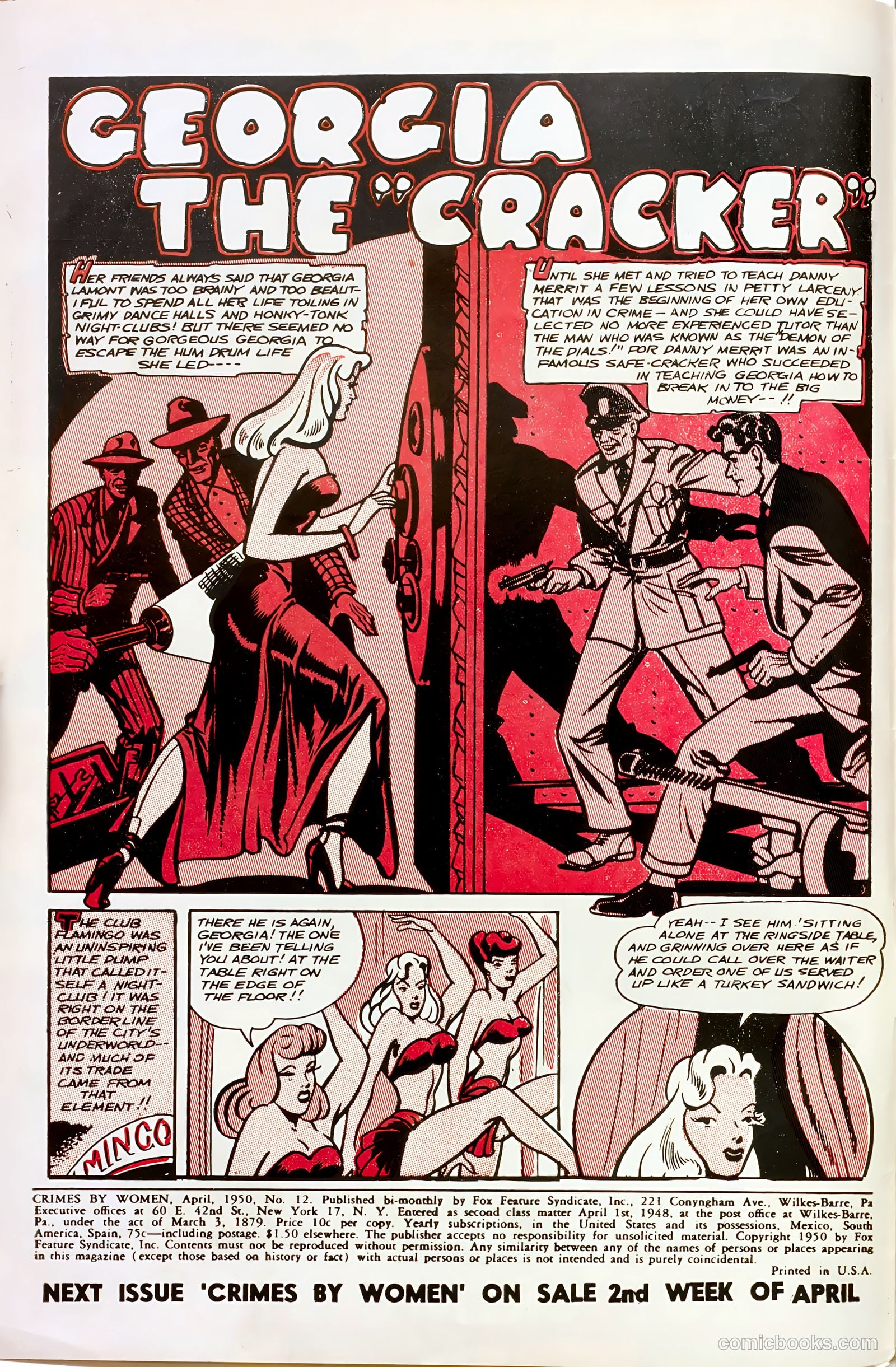 Crimes by Women #12 (1950) — page 2 of 37