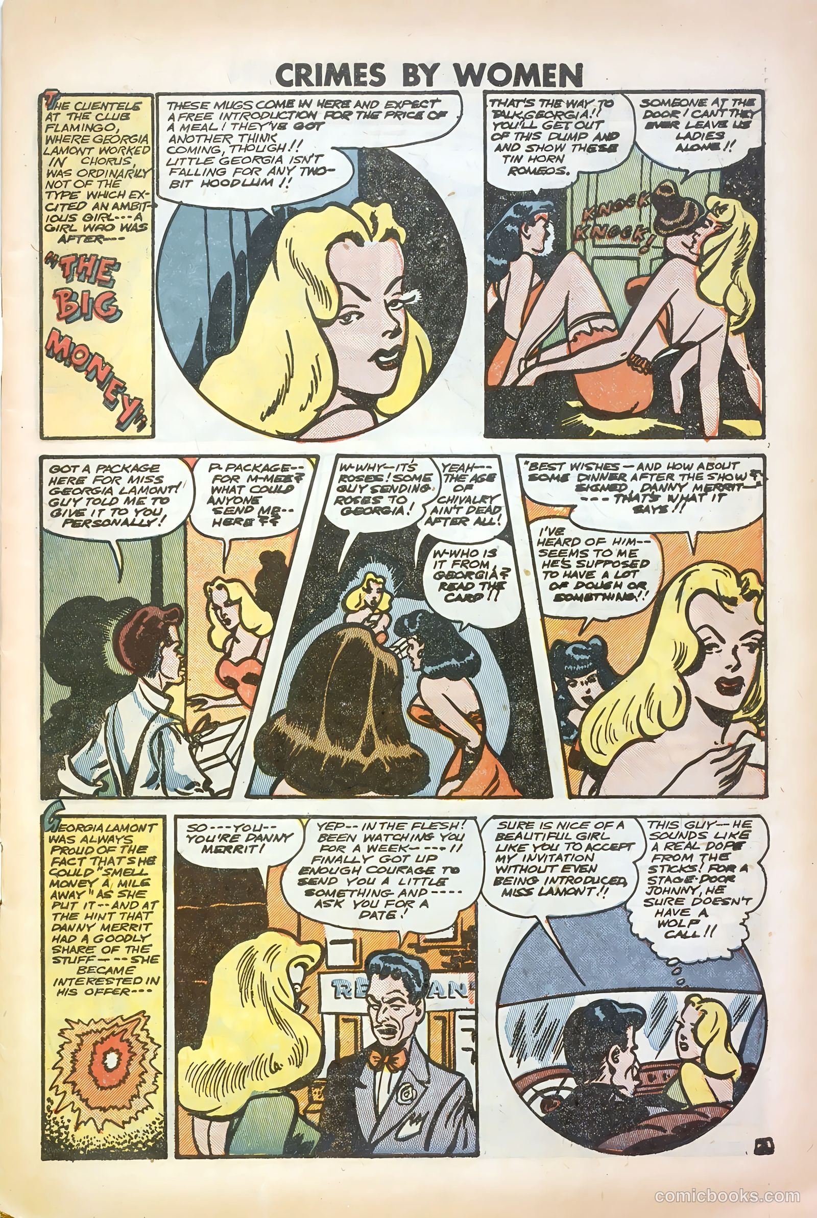 Crimes by Women #12 (1950) — page 3 of 37