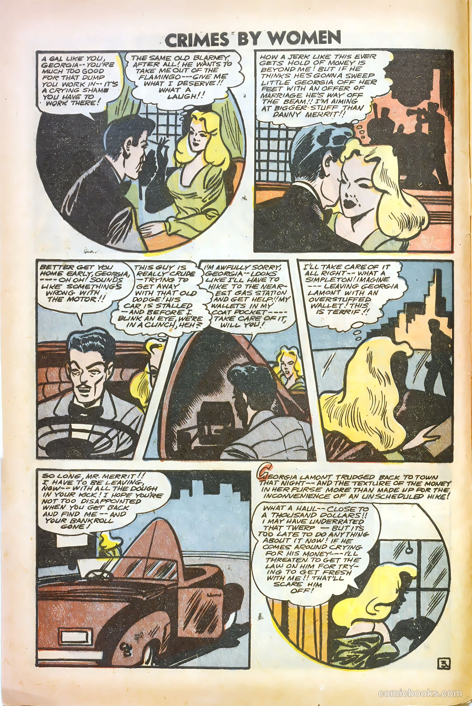 Crimes by Women #12 (1950) — page 4 of 37