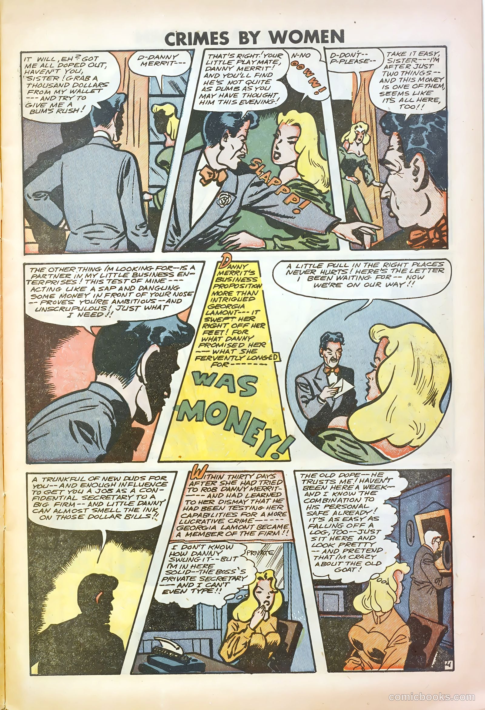 Crimes by Women #12 (1950) — page 5 of 37