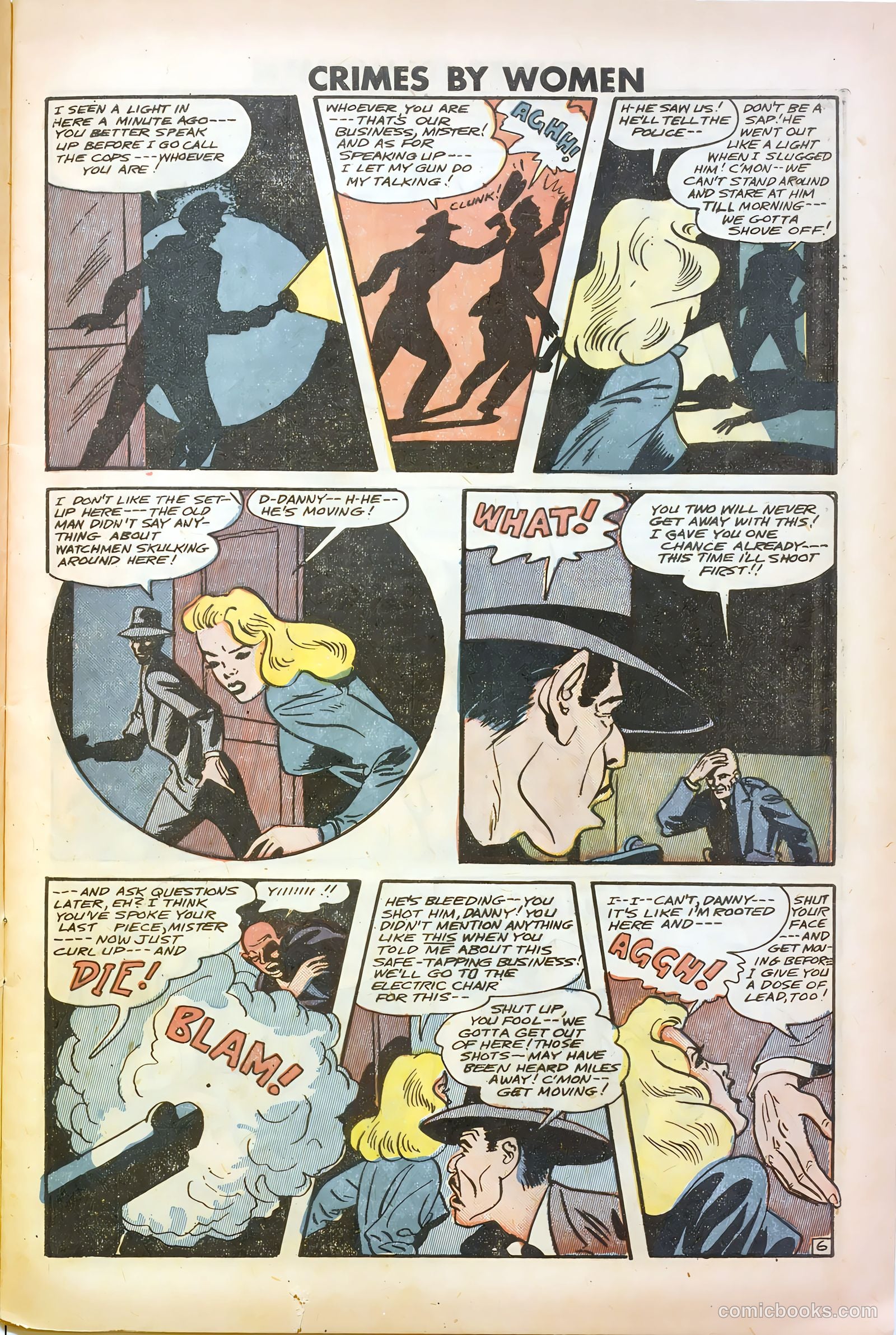 Crimes by Women #12 (1950) — page 7 of 37