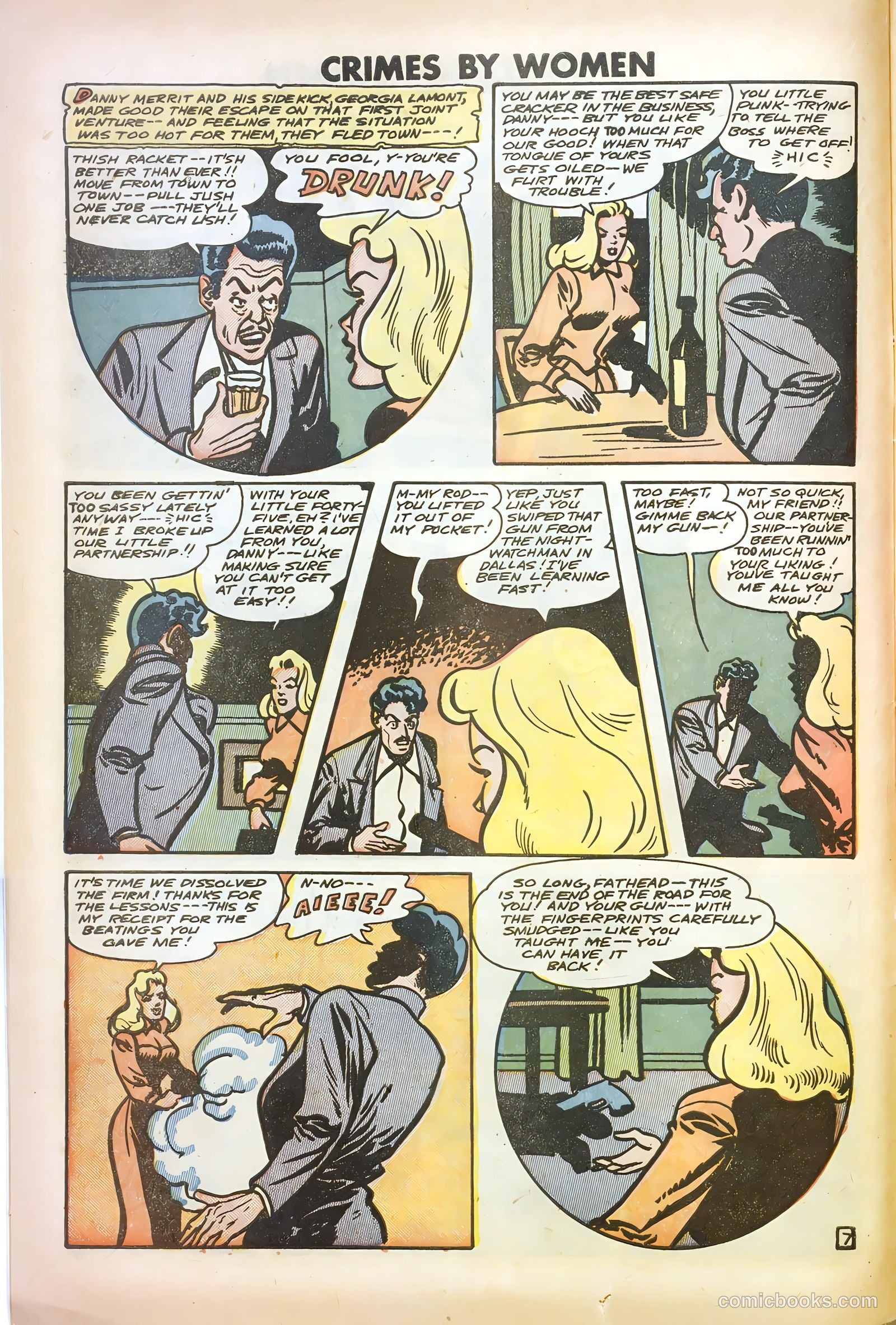 Crimes by Women #12 (1950) — page 8 of 37
