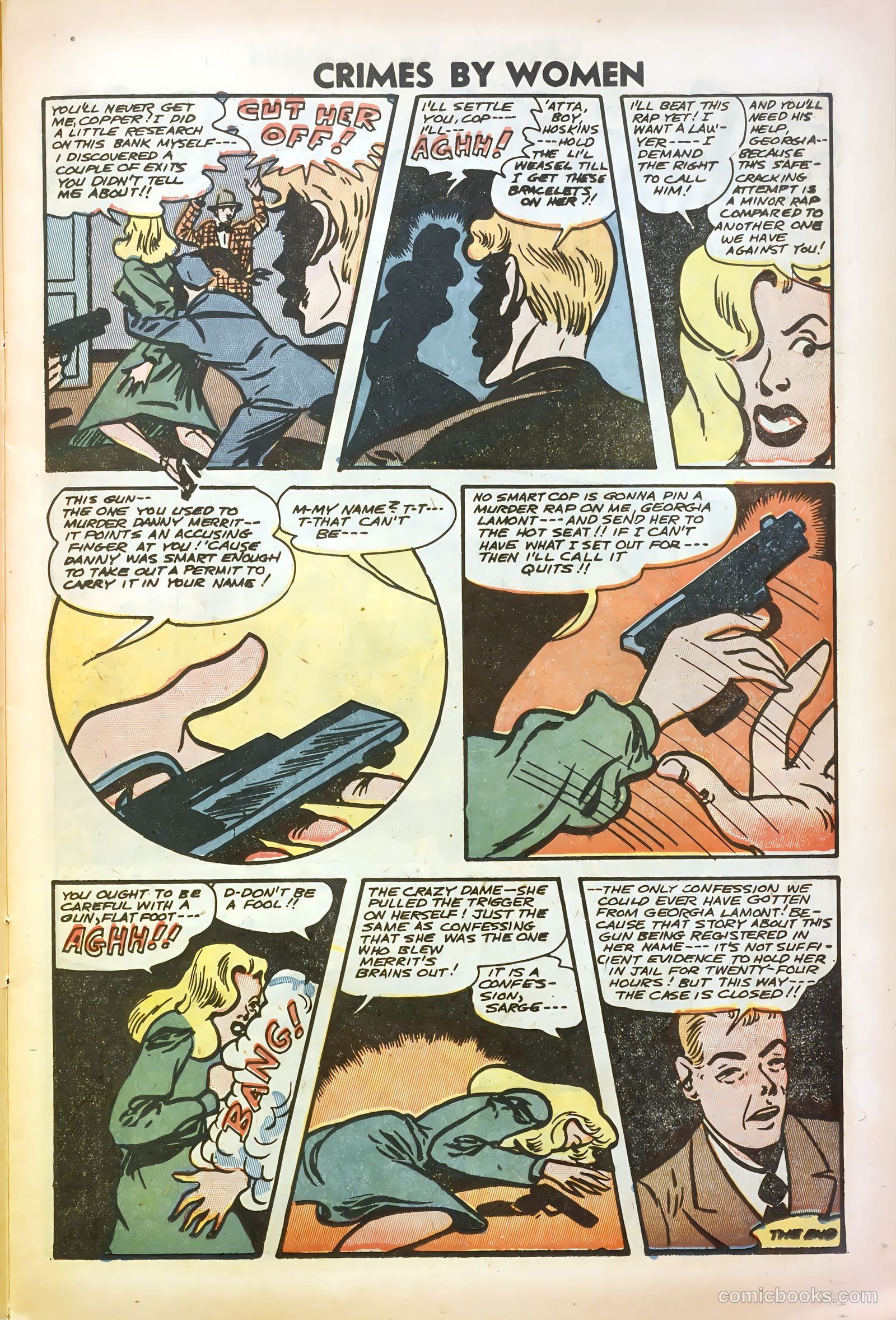 Crimes by Women #12 (1950) — page 11 of 37