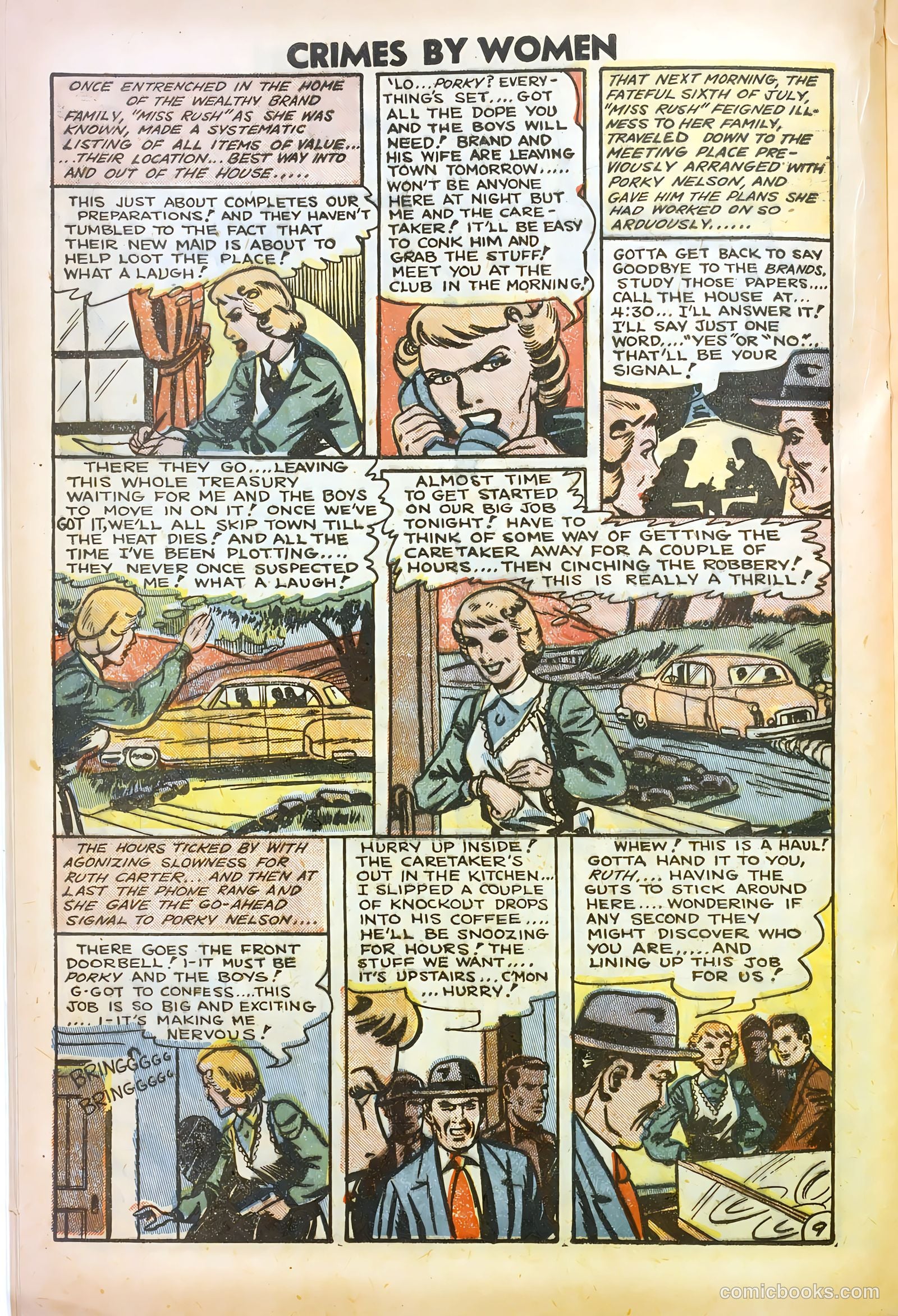 Crimes by Women #12 (1950) — page 20 of 37
