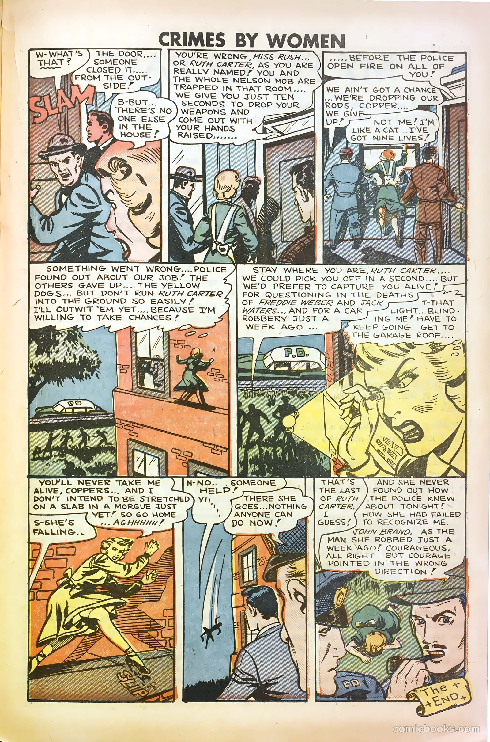 Crimes by Women #12 (1950) — page 21 of 37