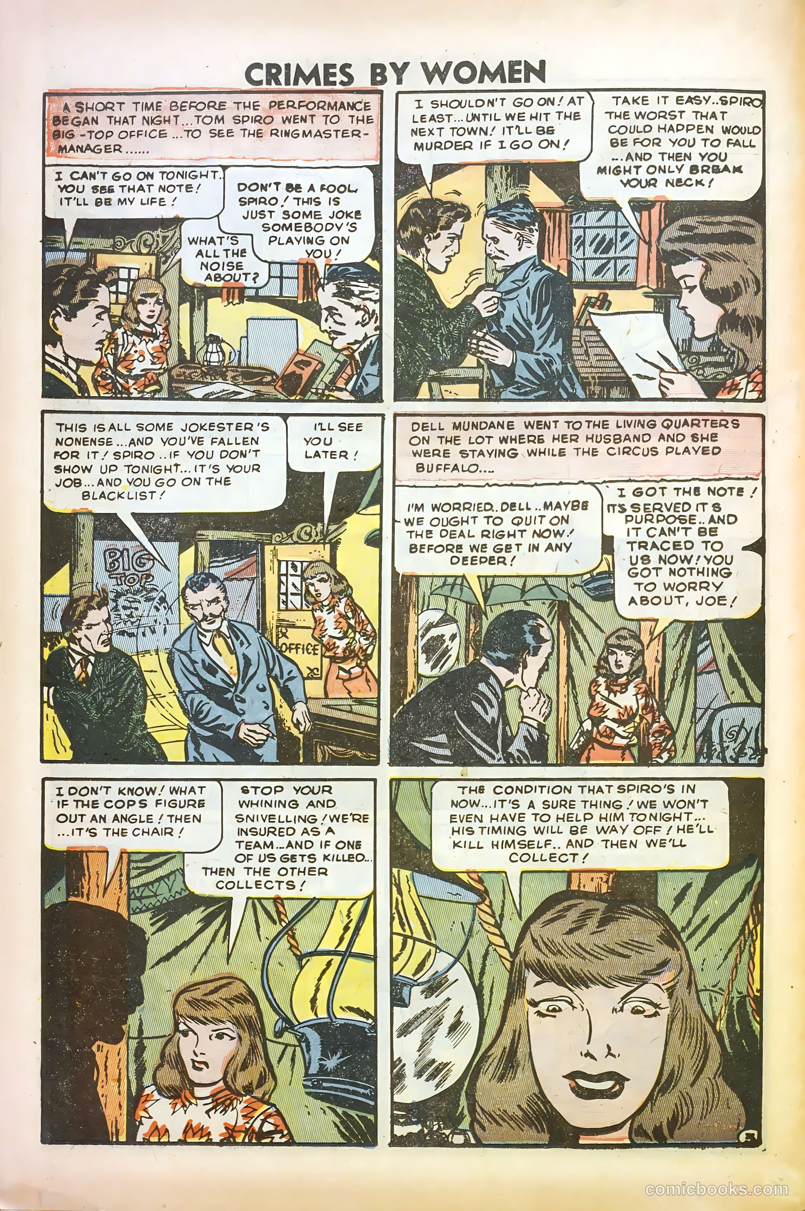 Crimes by Women #12 (1950) — page 26 of 37