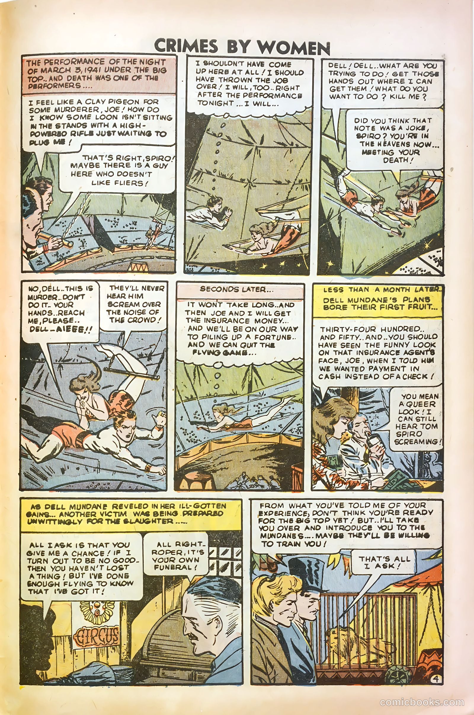 Crimes by Women #12 (1950) — page 27 of 37