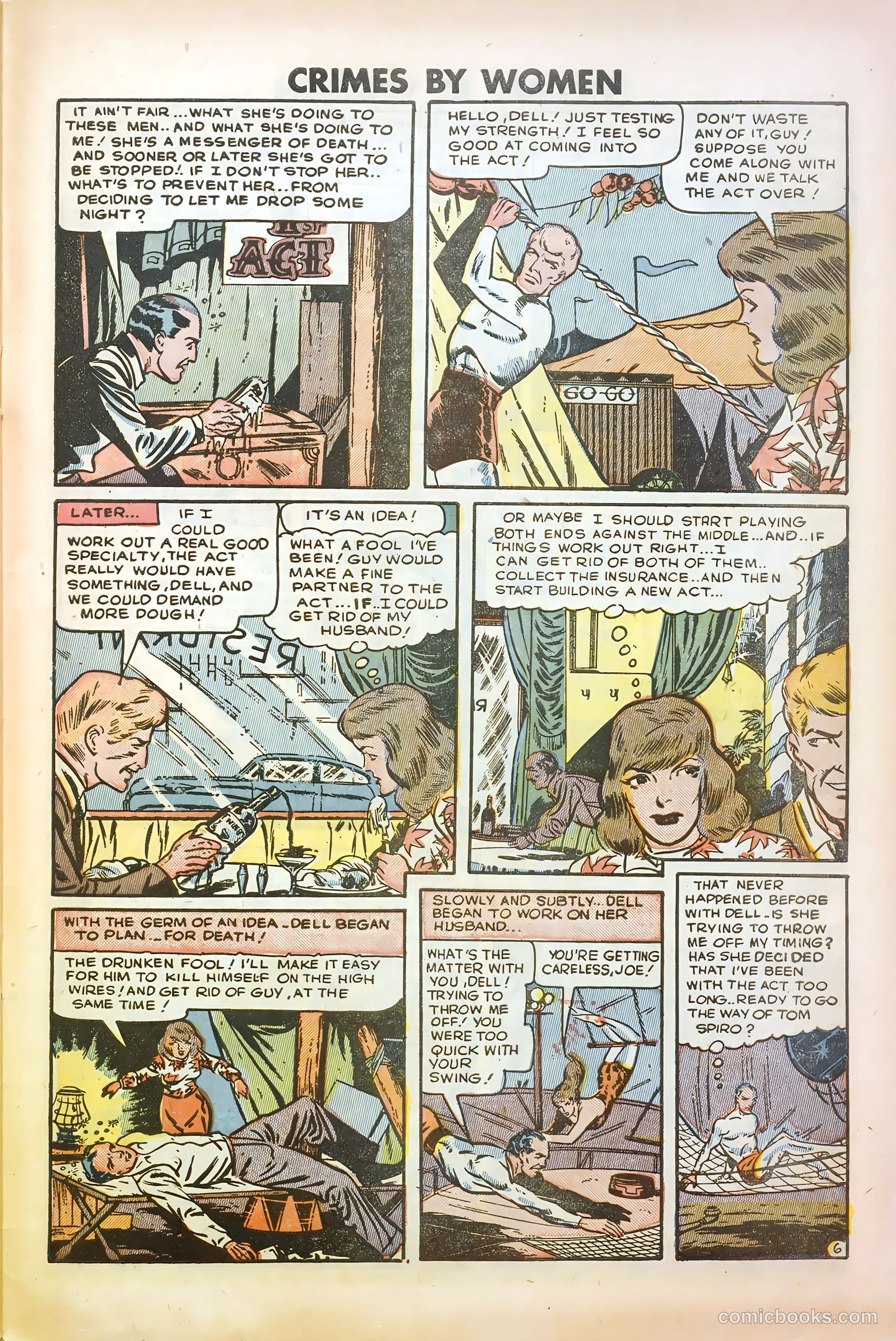Crimes by Women #12 (1950) — page 29 of 37