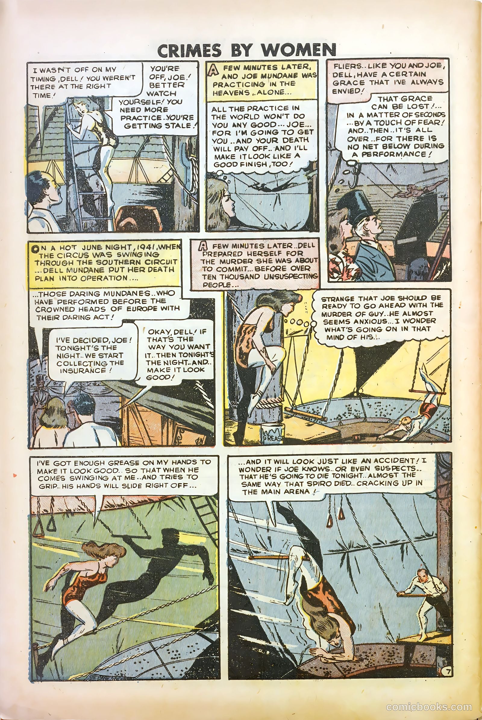 Crimes by Women #12 (1950) — page 30 of 37