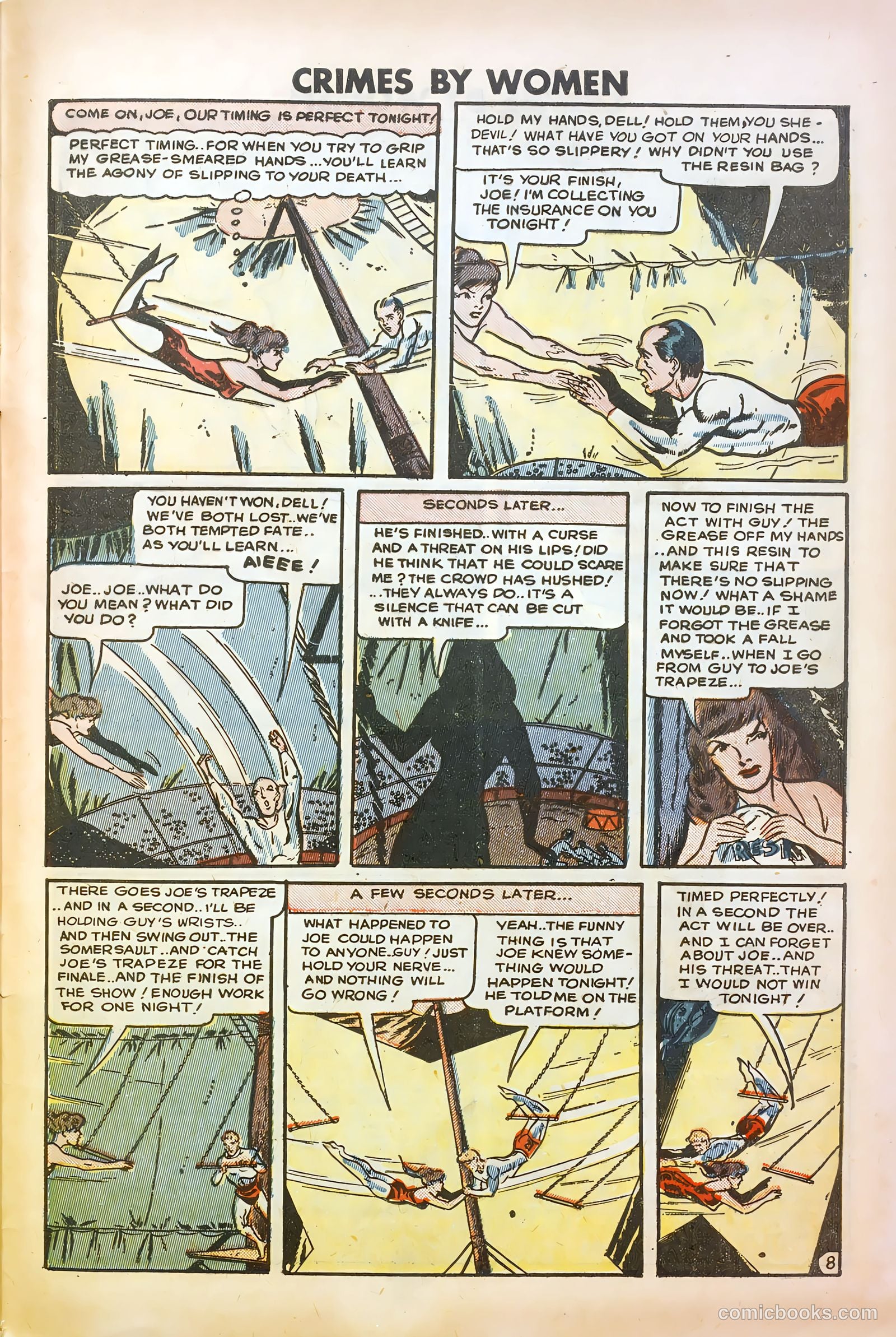 Crimes by Women #12 (1950) — page 31 of 37