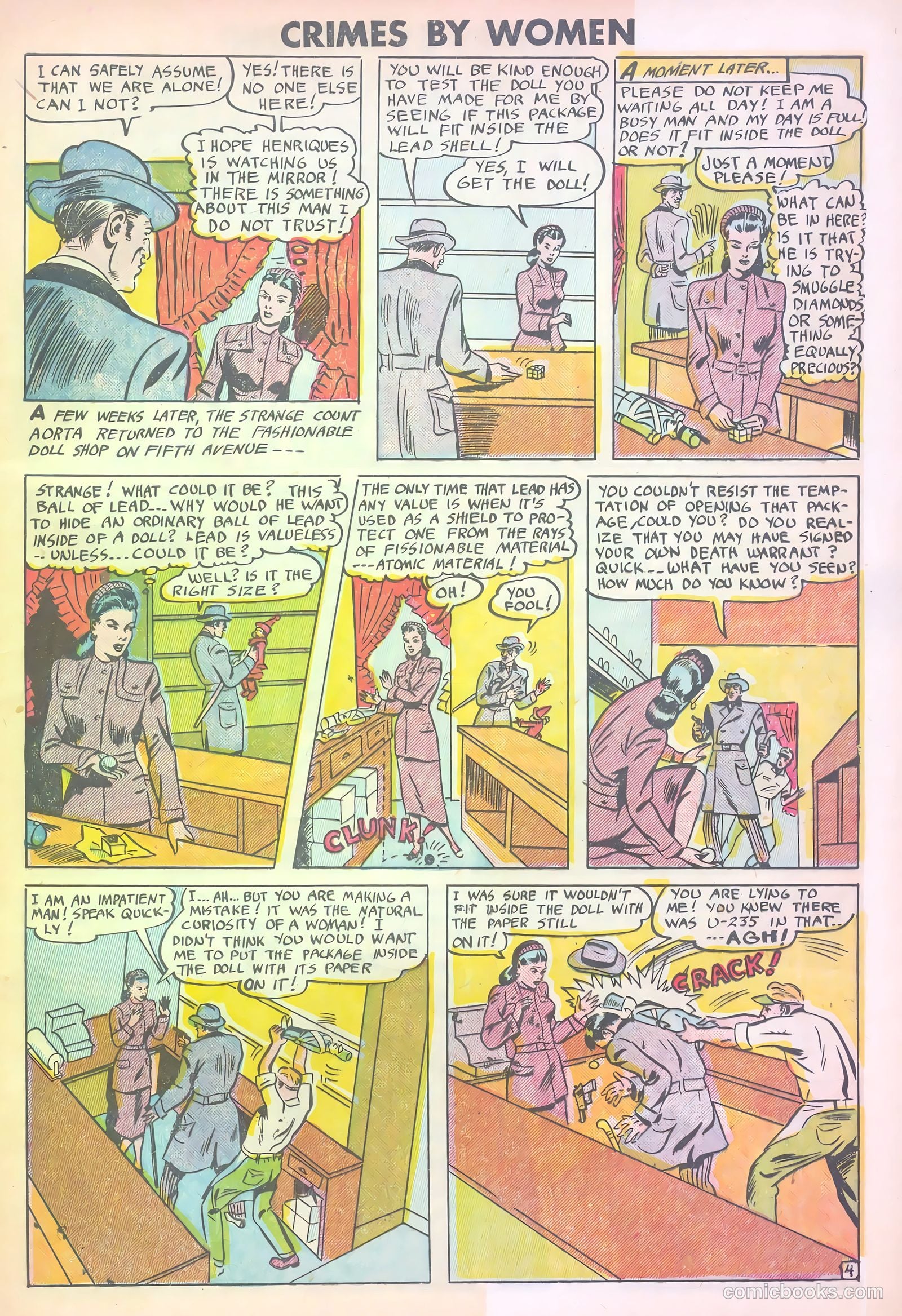 Crimes by Women #13 (1950) — page 5 of 36