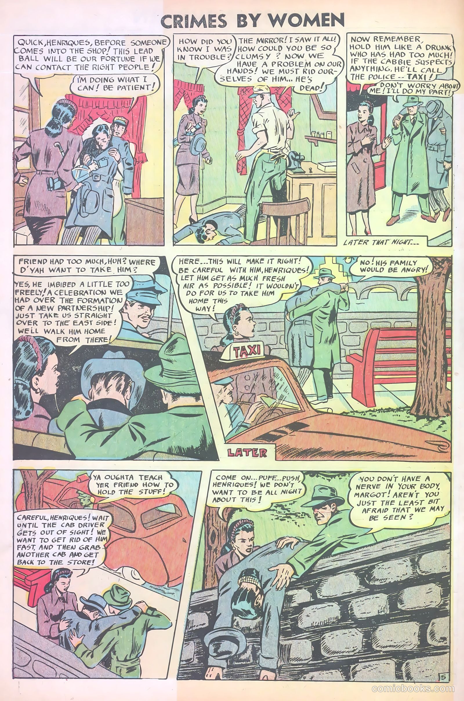 Crimes by Women #13 (1950) — page 6 of 36
