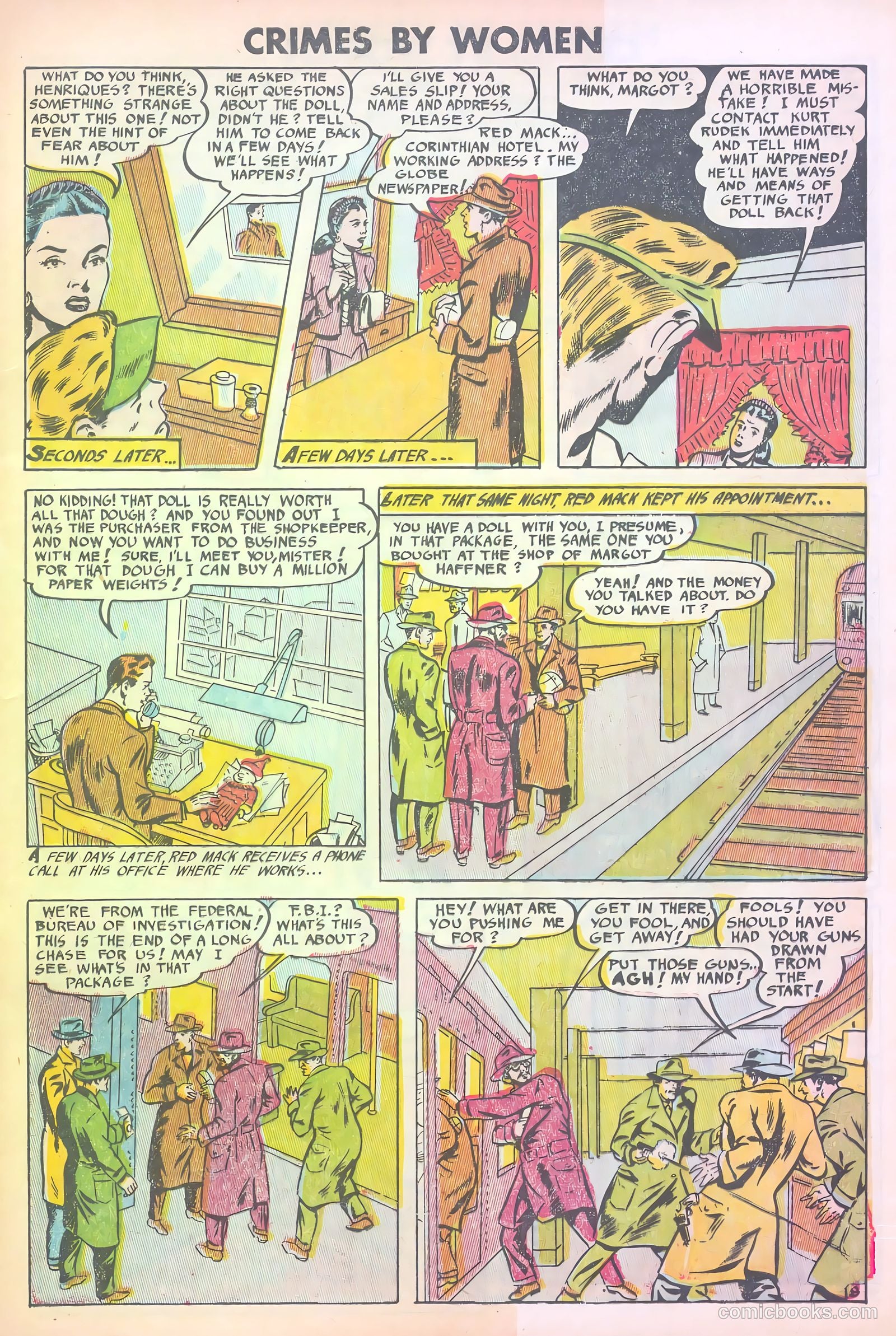 Crimes by Women #13 (1950) — page 9 of 36