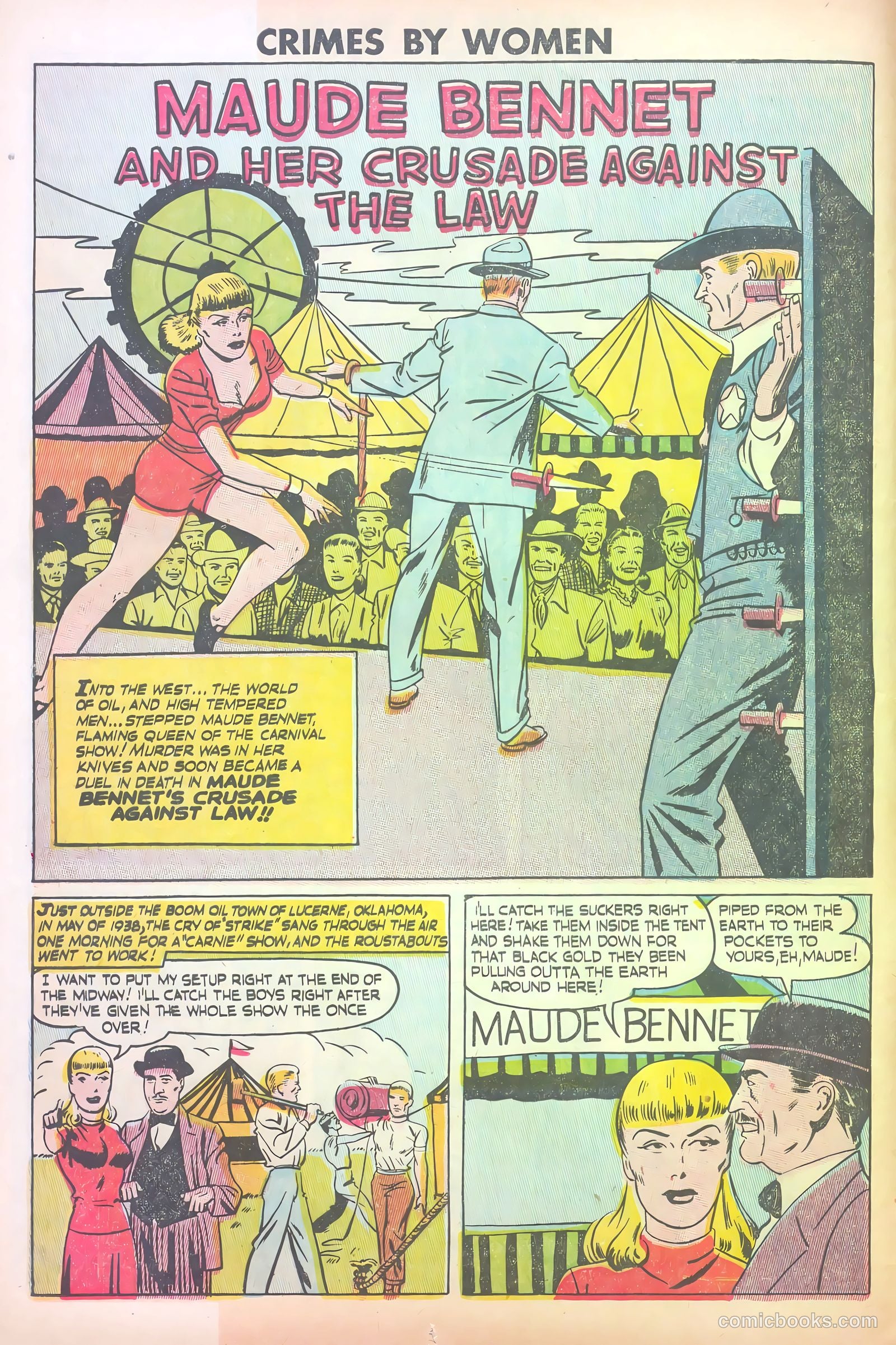 Crimes by Women #13 (1950) — page 12 of 36