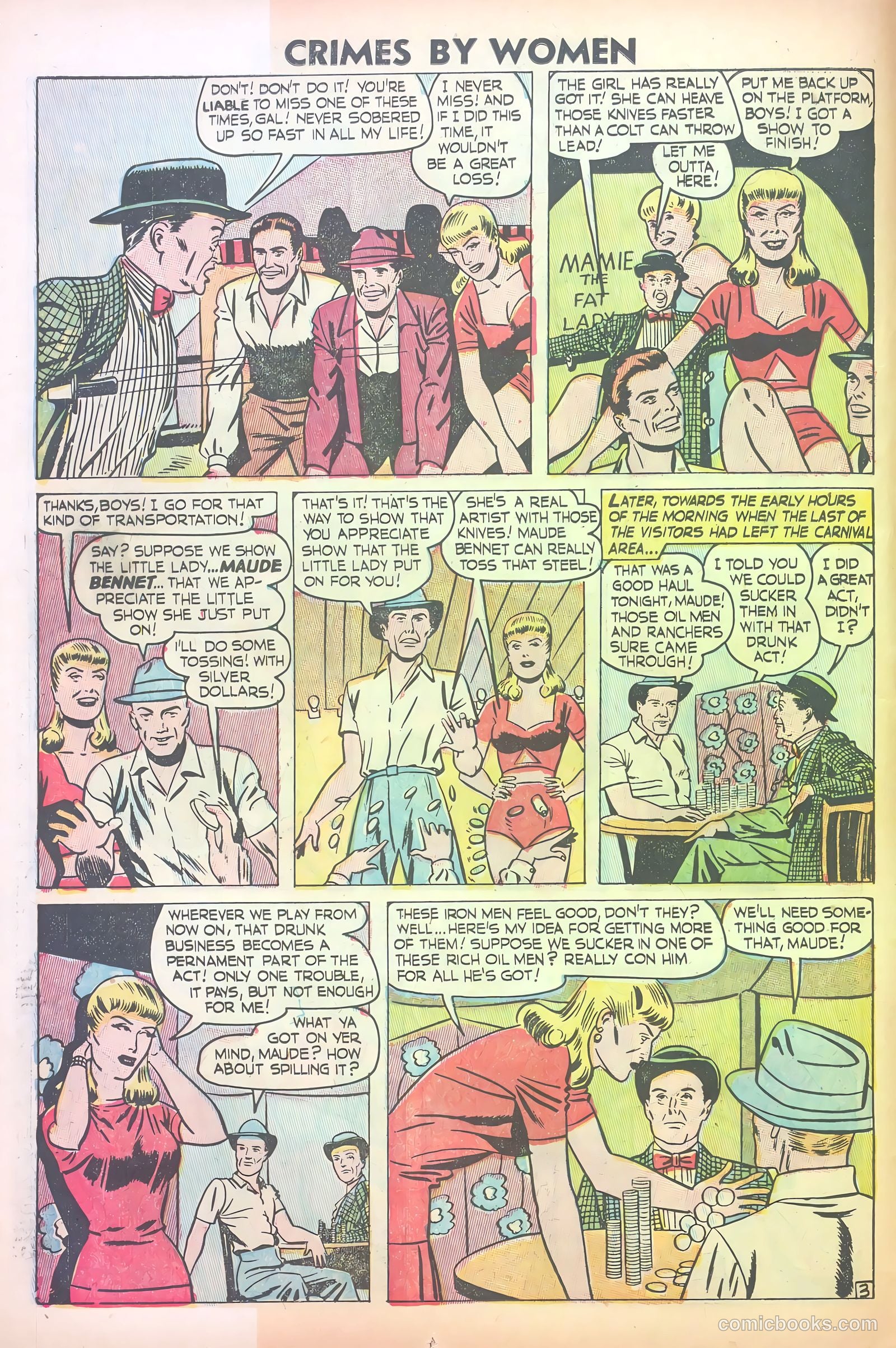 Crimes by Women #13 (1950) — page 14 of 36