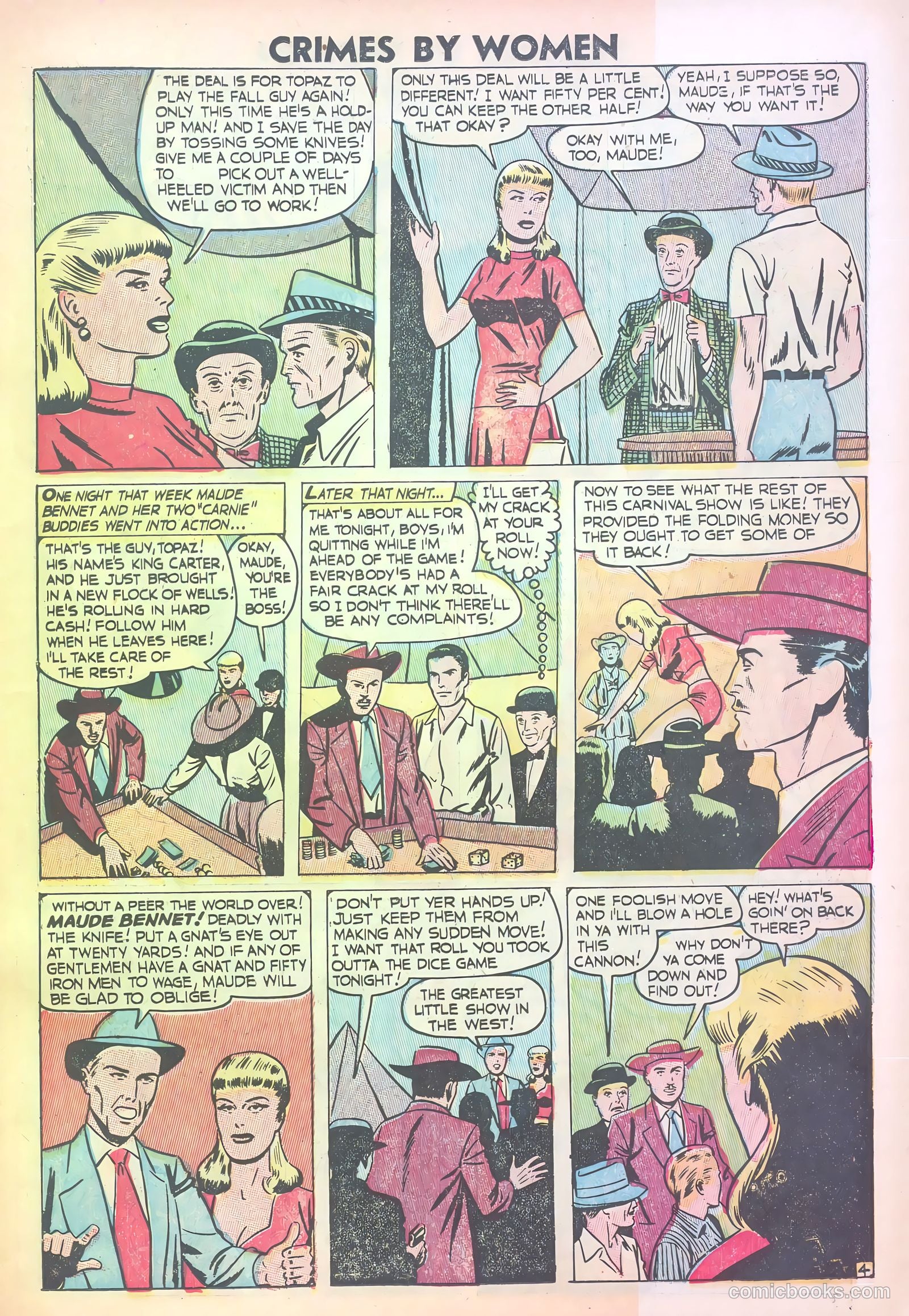 Crimes by Women #13 (1950) — page 15 of 36