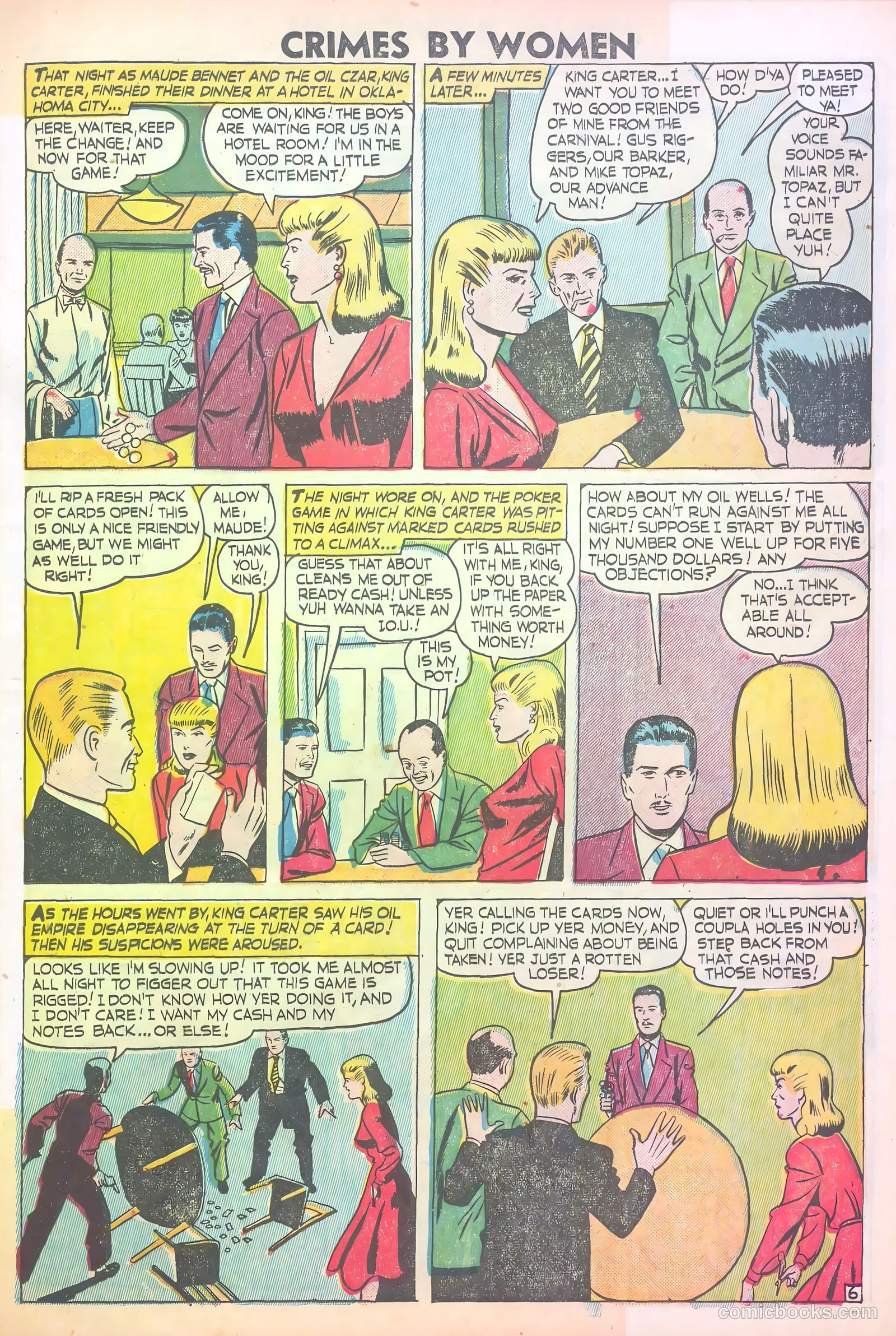 Crimes by Women #13 (1950) — page 17 of 36