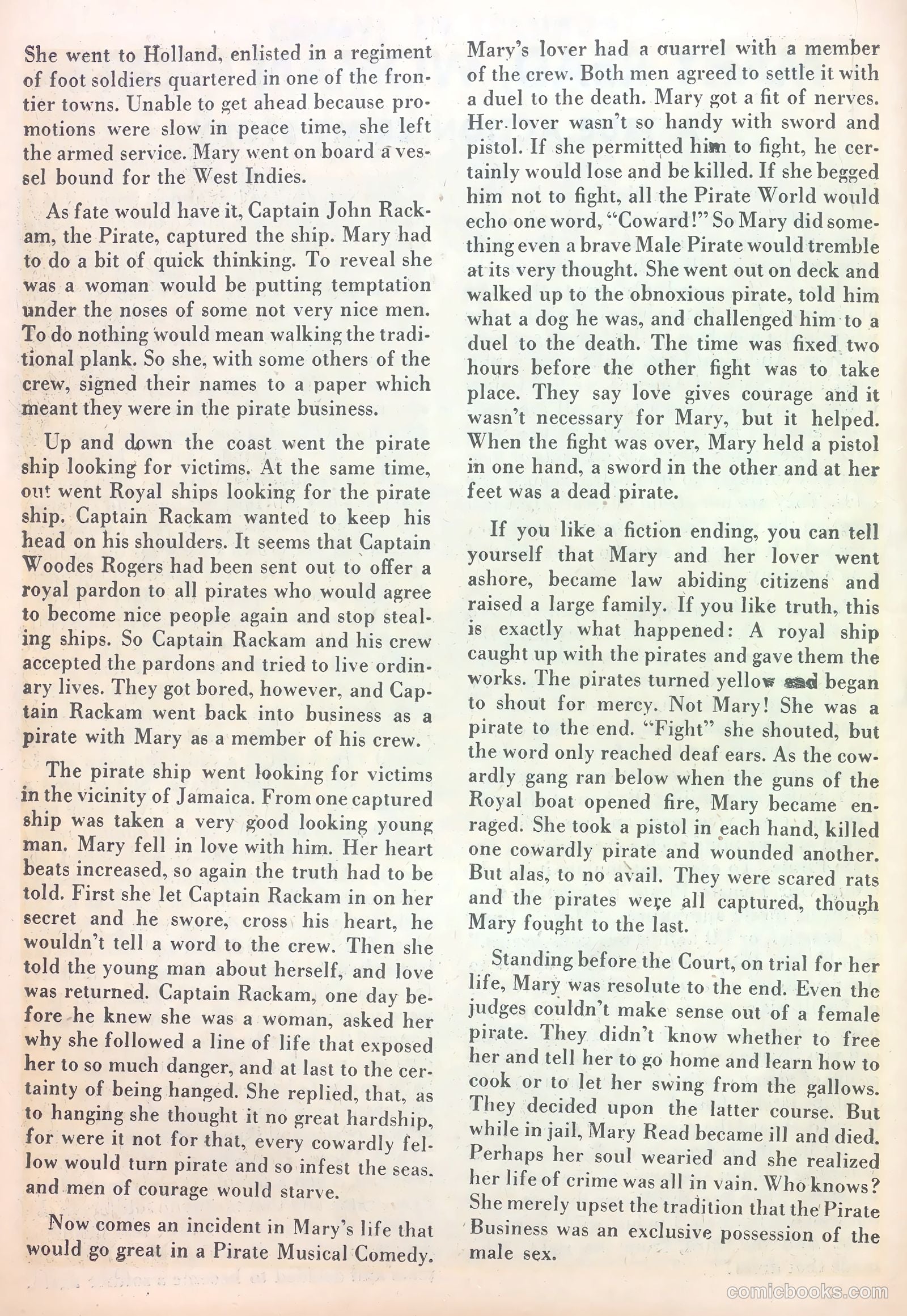 Crimes by Women #13 (1950) — page 22 of 36