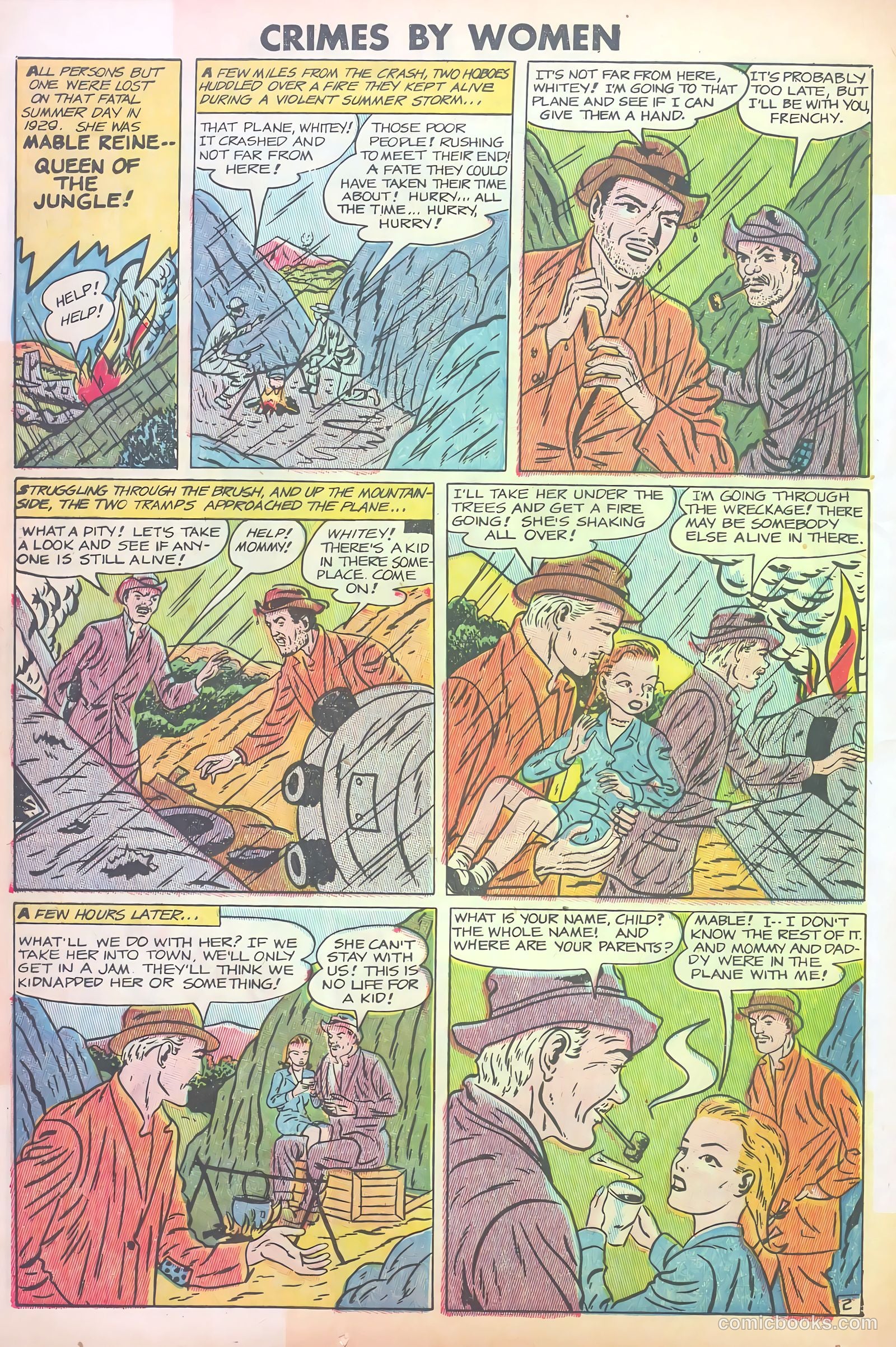 Crimes by Women #13 (1950) — page 24 of 36