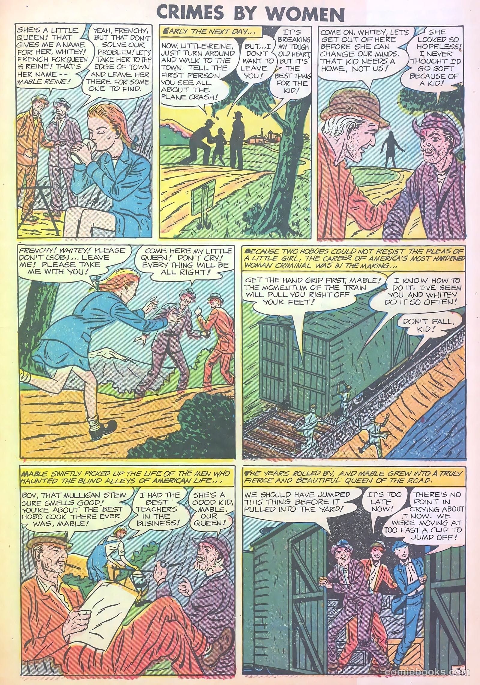 Crimes by Women #13 (1950) — page 25 of 36
