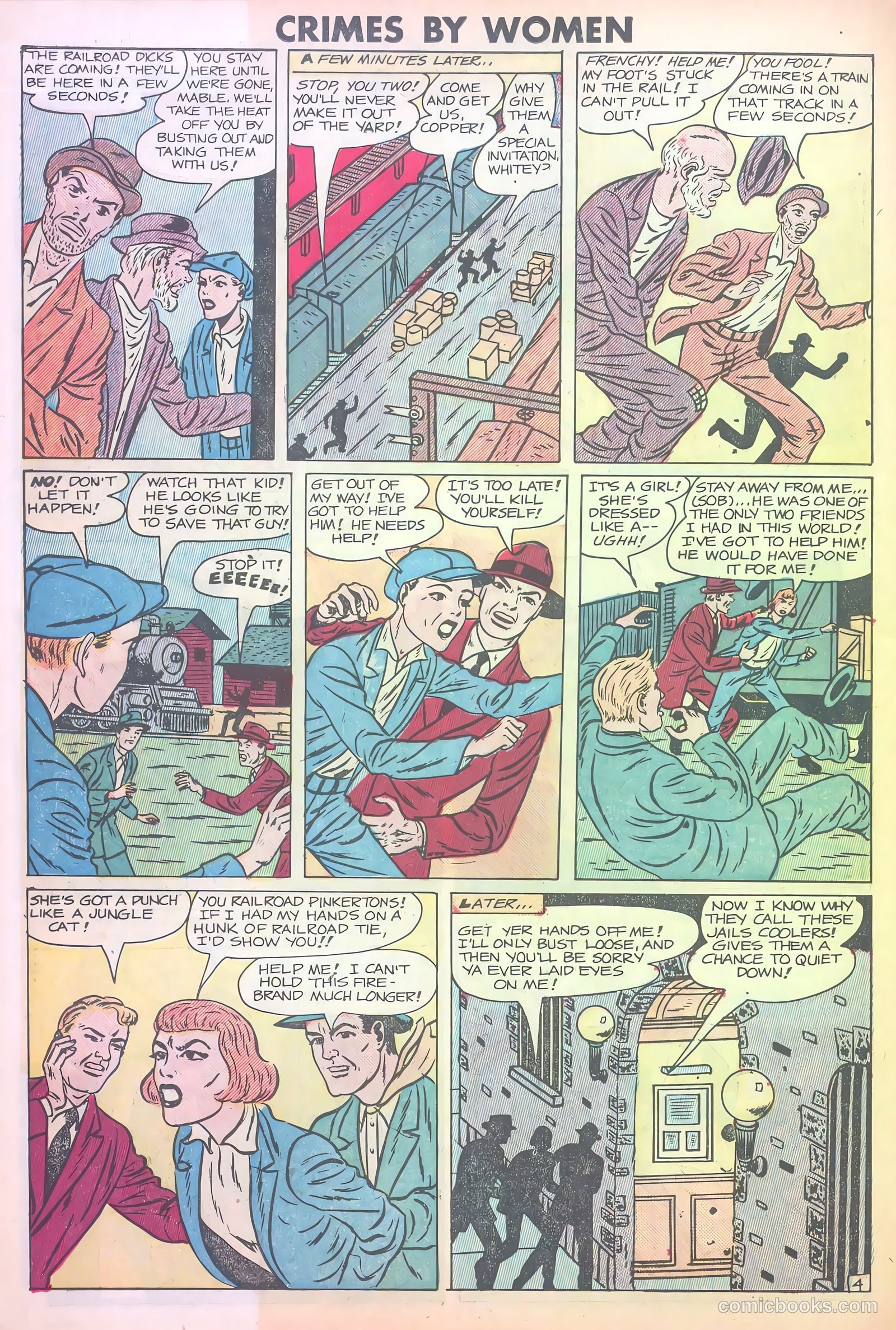 Crimes by Women #13 (1950) — page 26 of 36