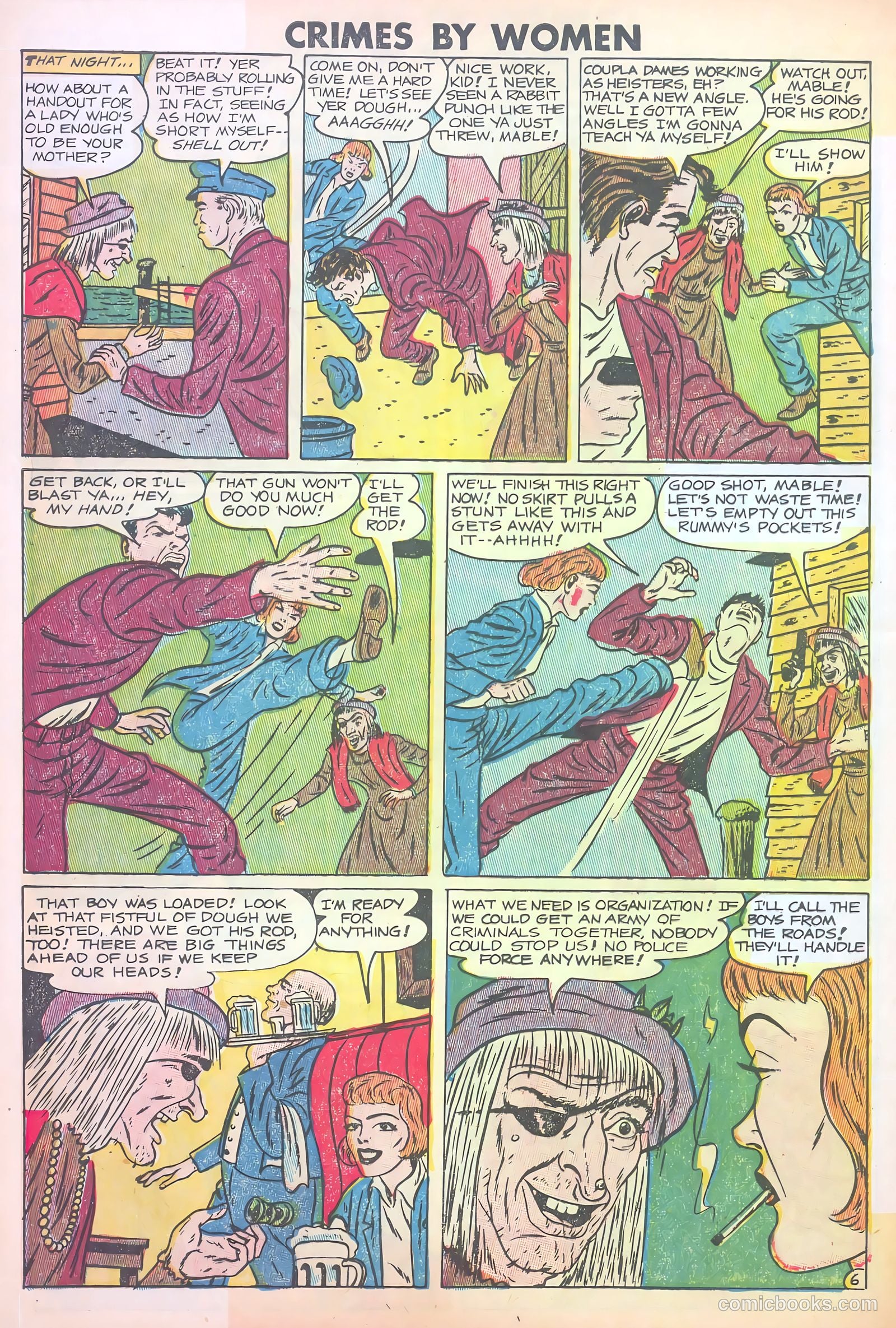 Crimes by Women #13 (1950) — page 28 of 36