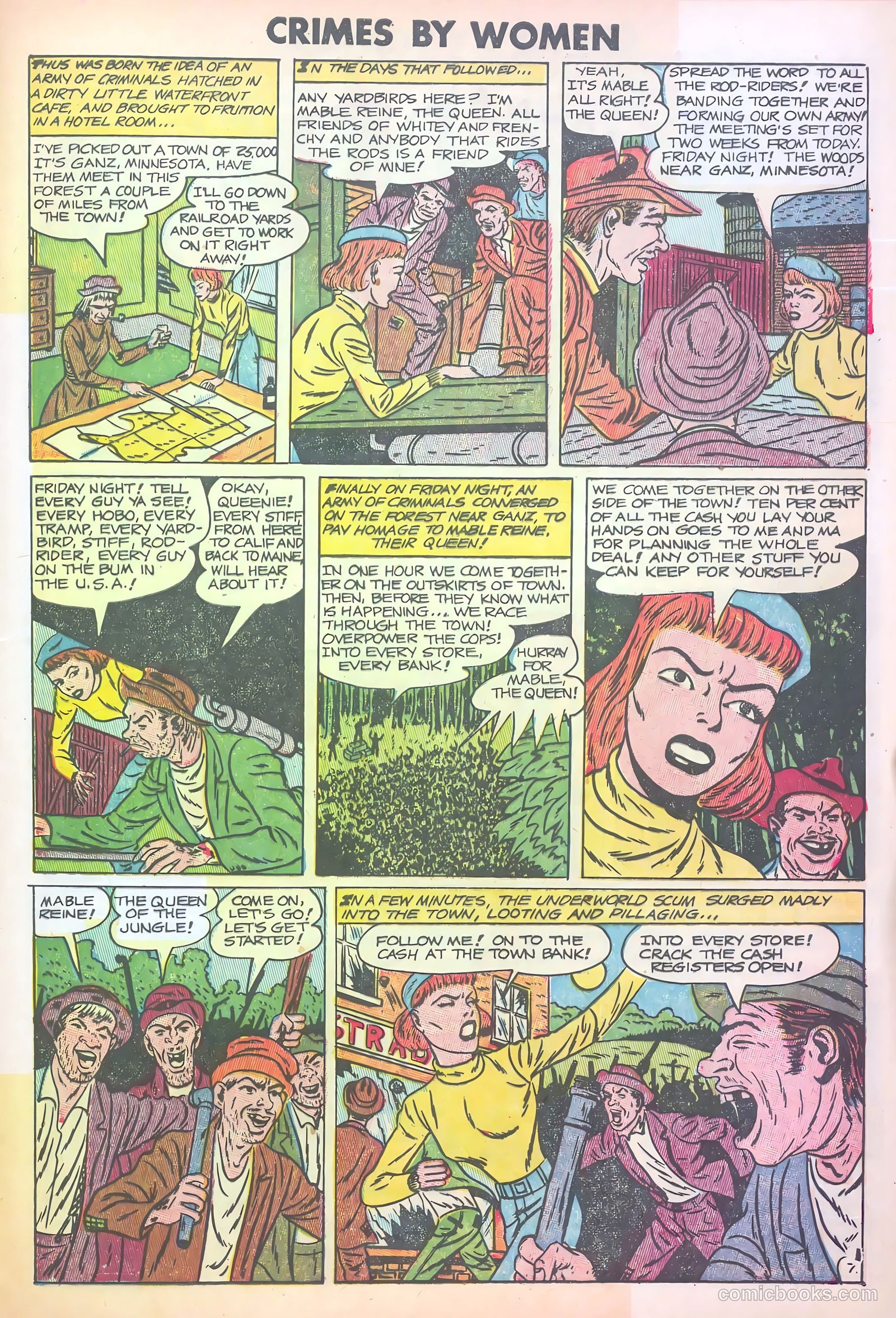 Crimes by Women #13 (1950) — page 29 of 36