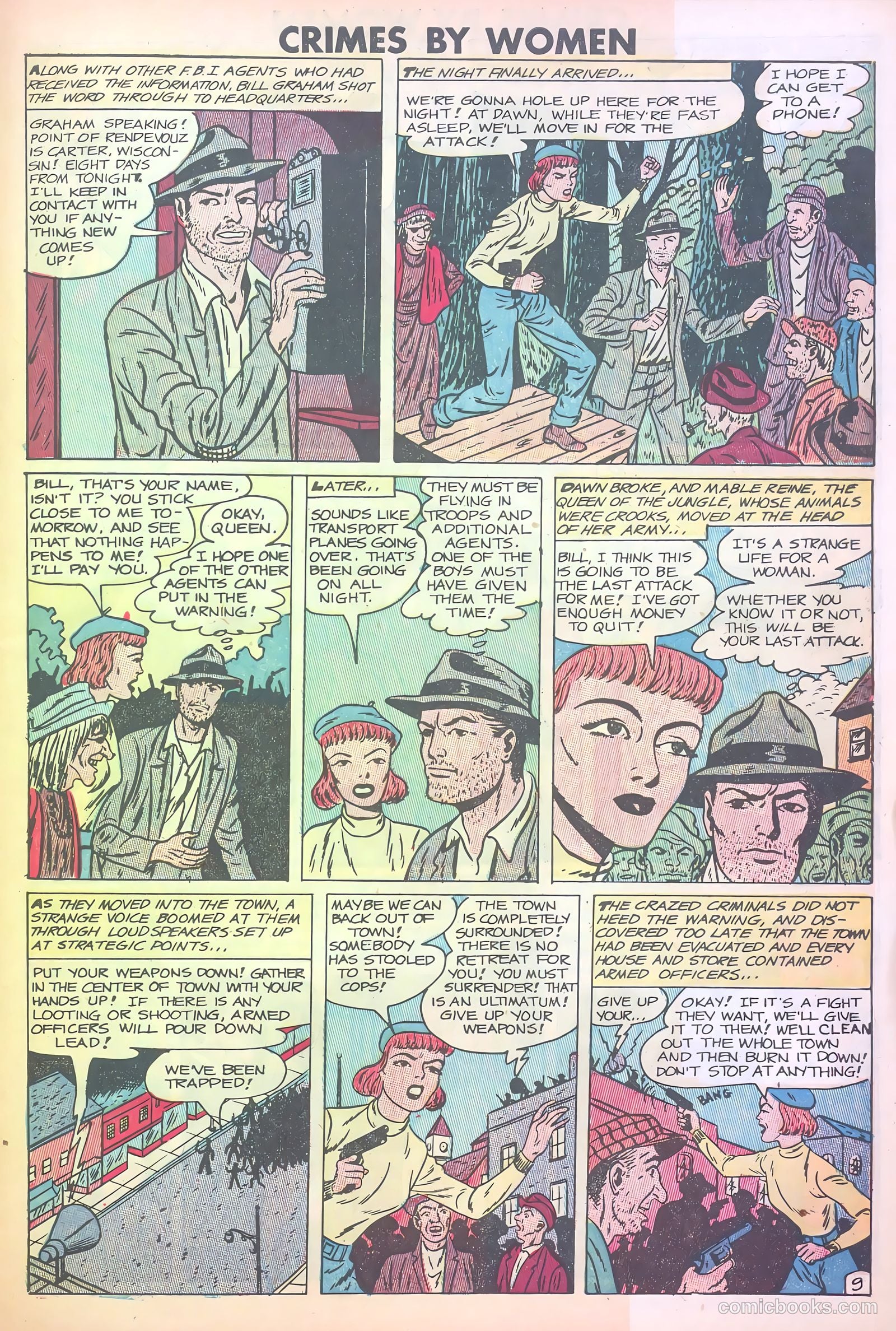 Crimes by Women #13 (1950) — page 31 of 36