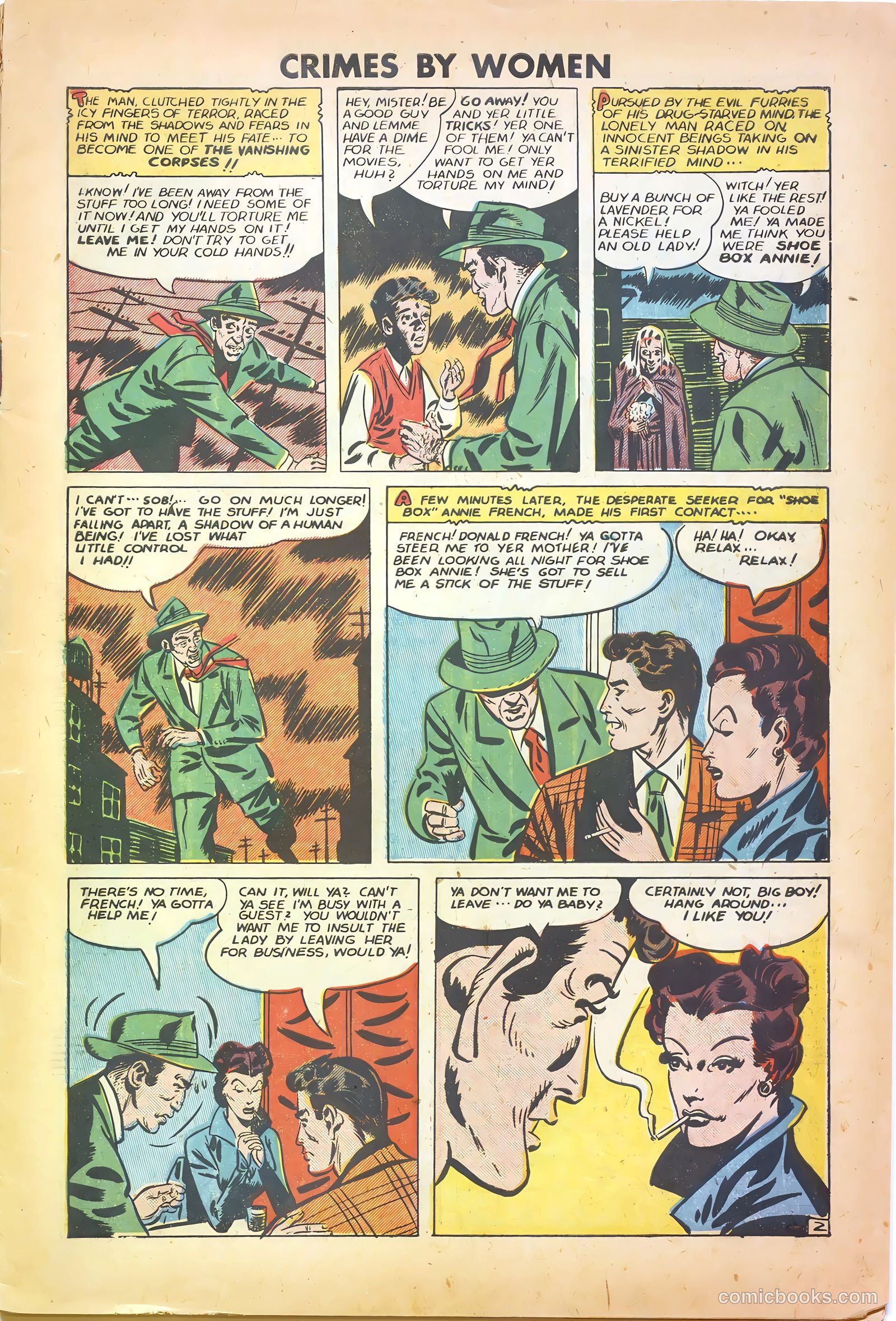 Crimes by Women #14 (1950) — page 3 of 36