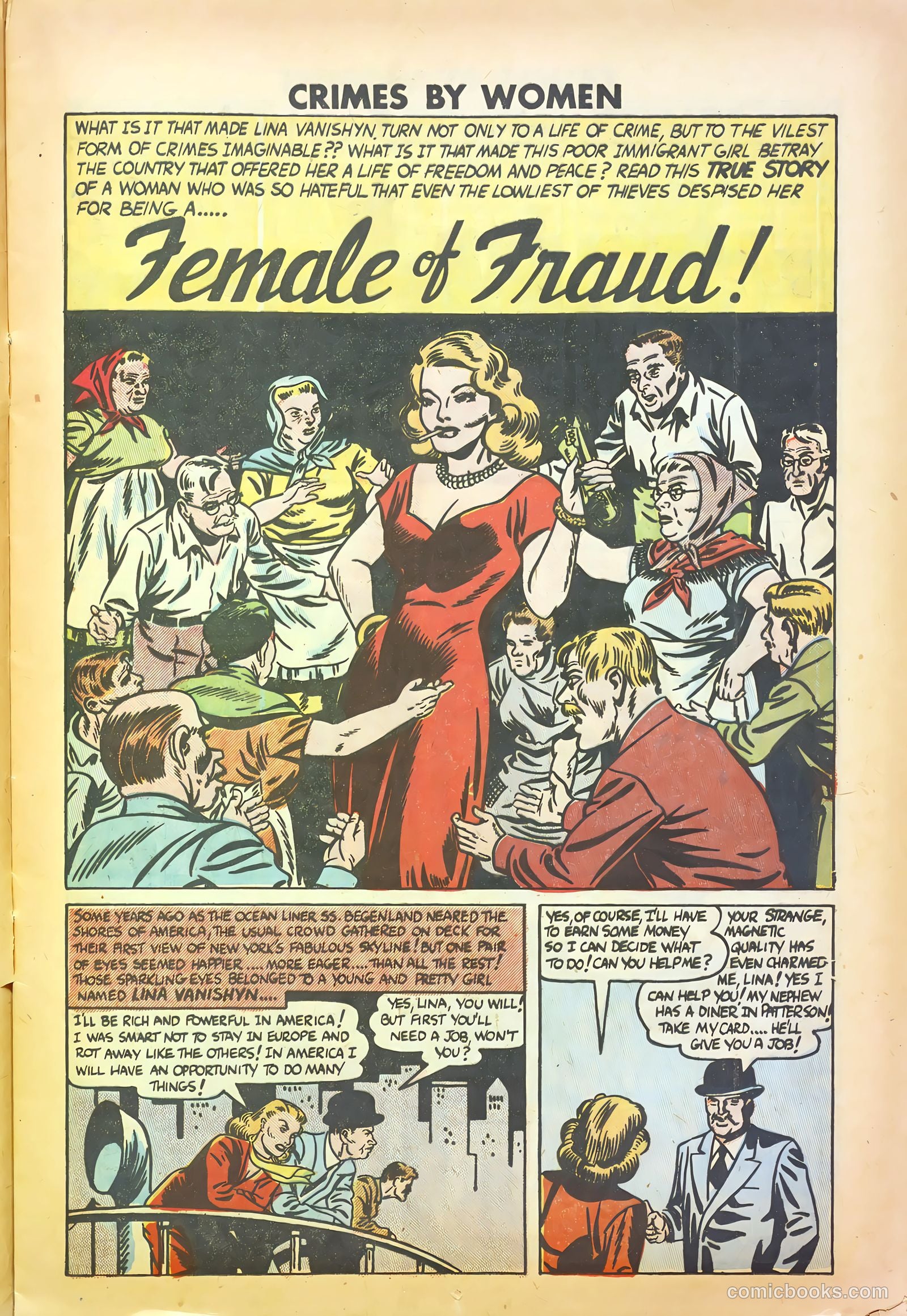 Crimes by Women #14 (1950) — page 13 of 36