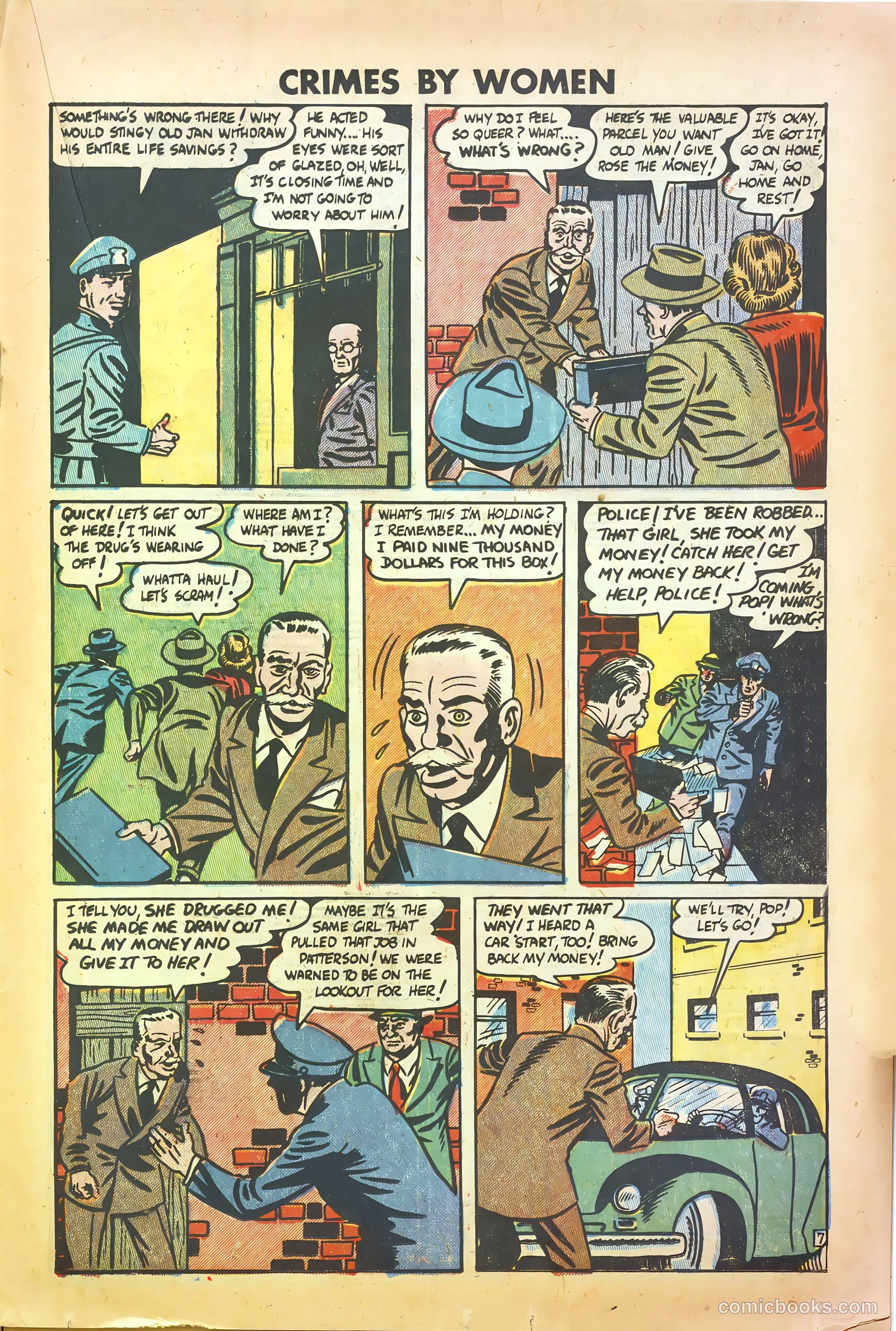 Crimes by Women #14 (1950) — page 19 of 36