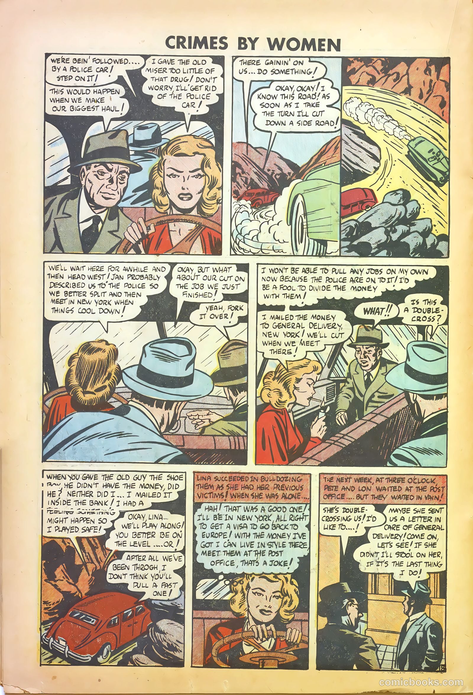 Crimes by Women #14 (1950) — page 20 of 36