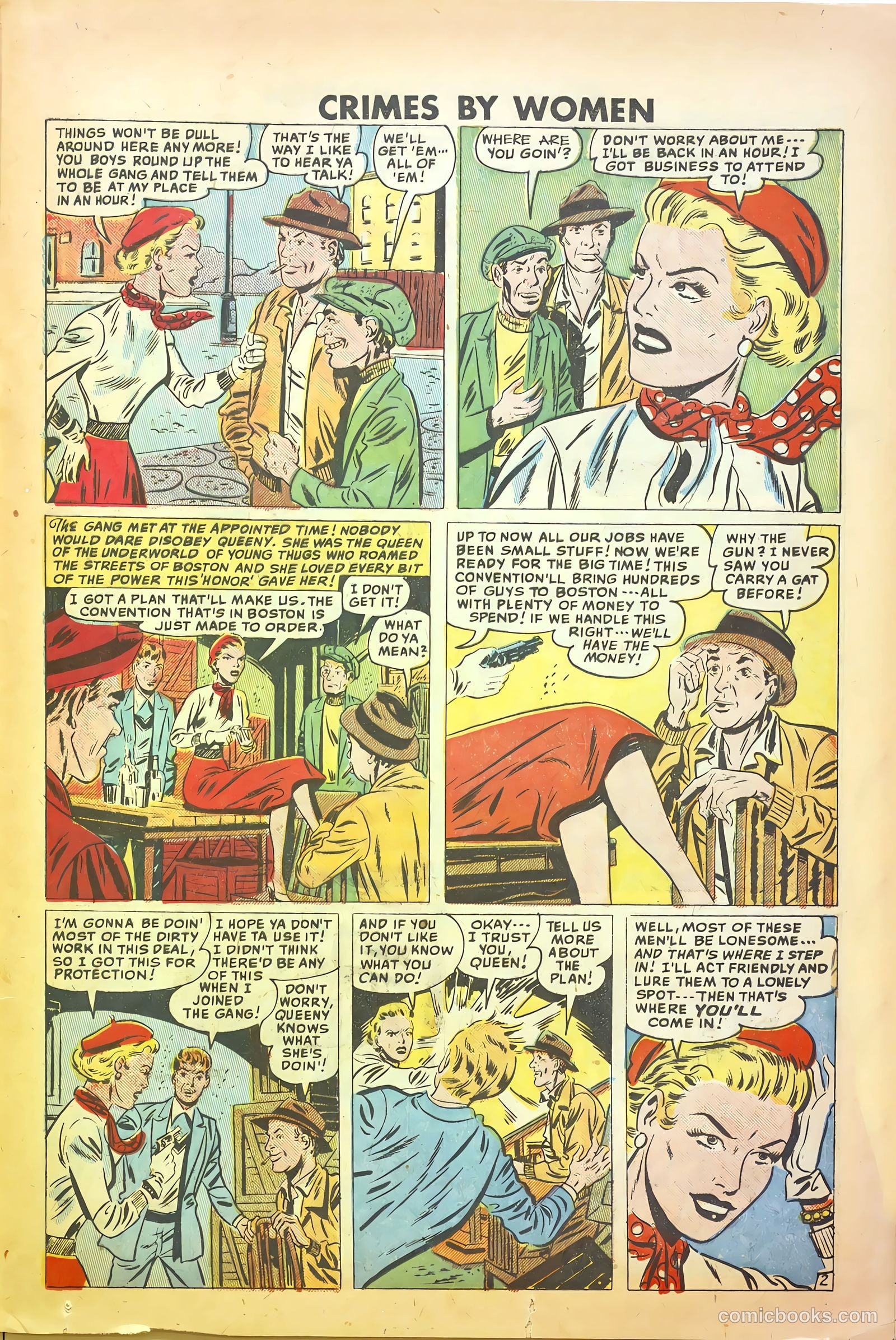 Crimes by Women #14 (1950) — page 25 of 36