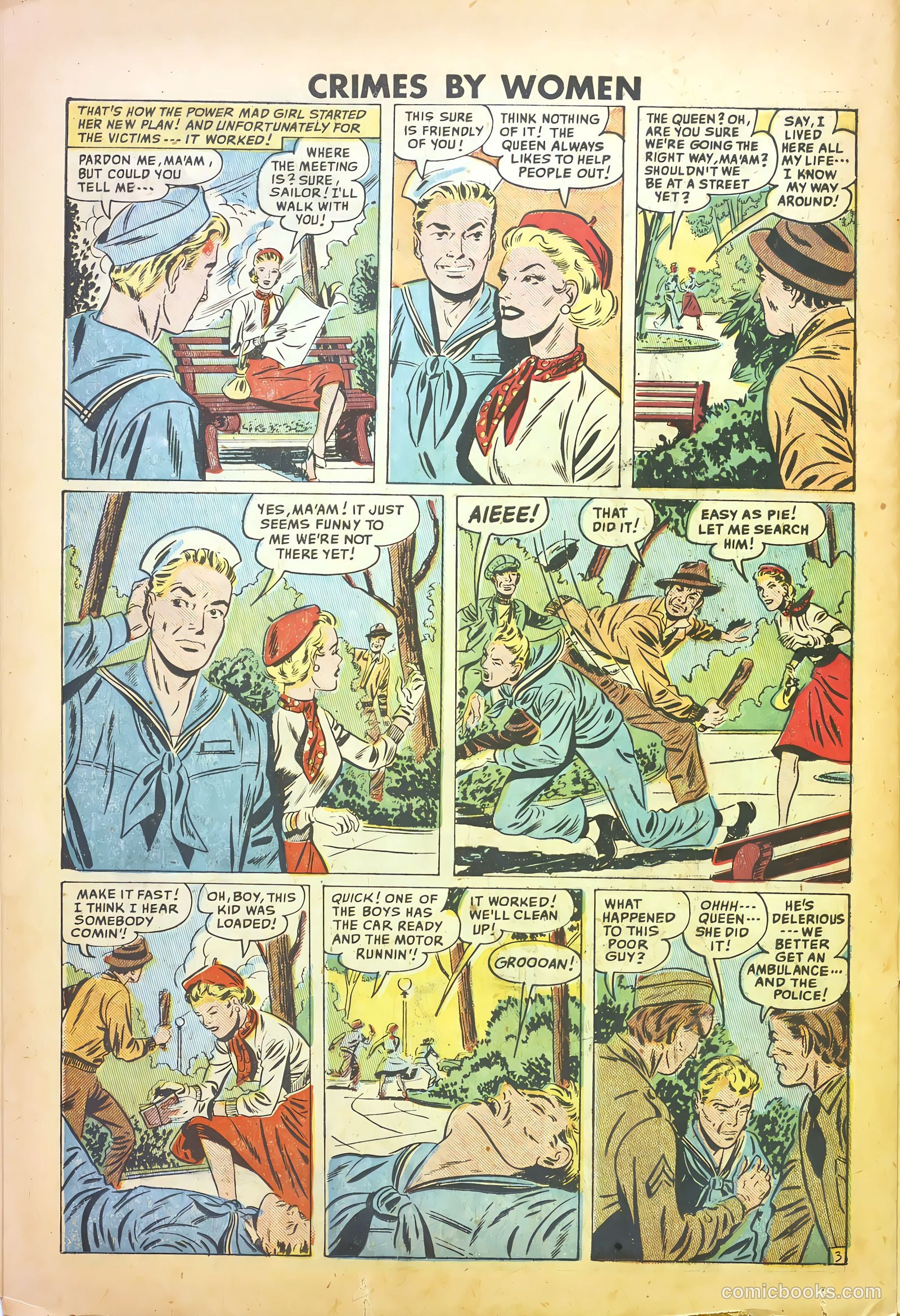 Crimes by Women #14 (1950) — page 26 of 36