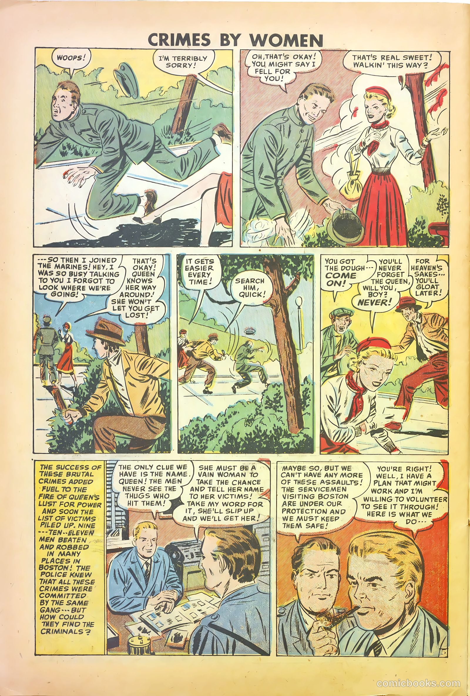 Crimes by Women #14 (1950) — page 28 of 36