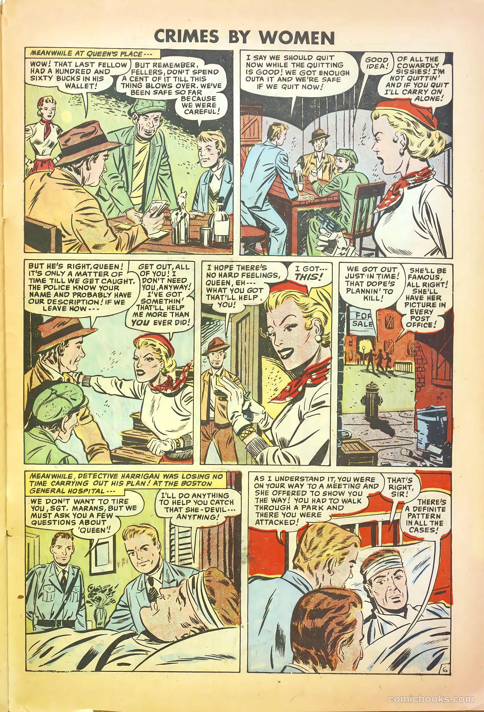 Crimes by Women #14 (1950) — page 29 of 36