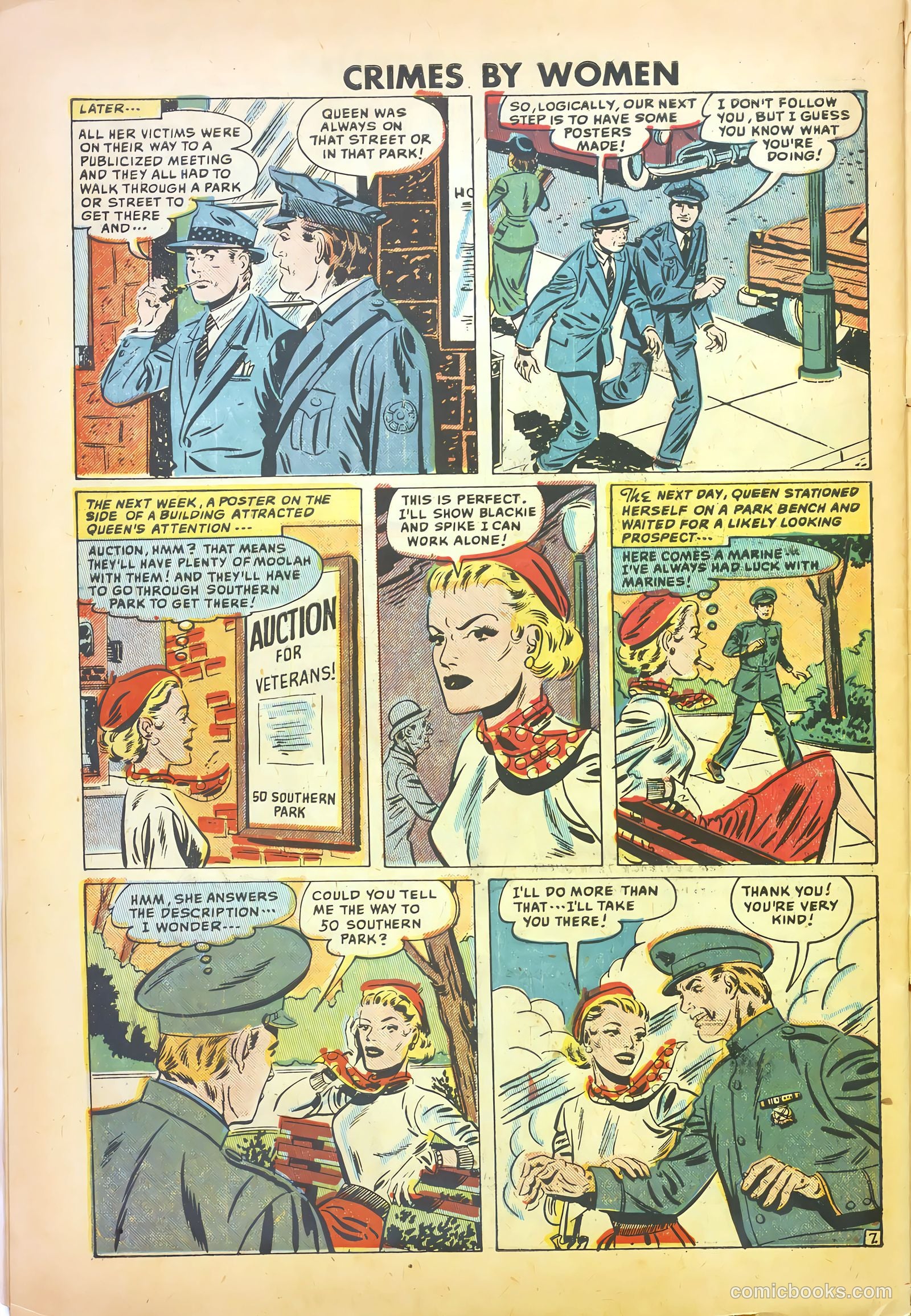 Crimes by Women #14 (1950) — page 30 of 36