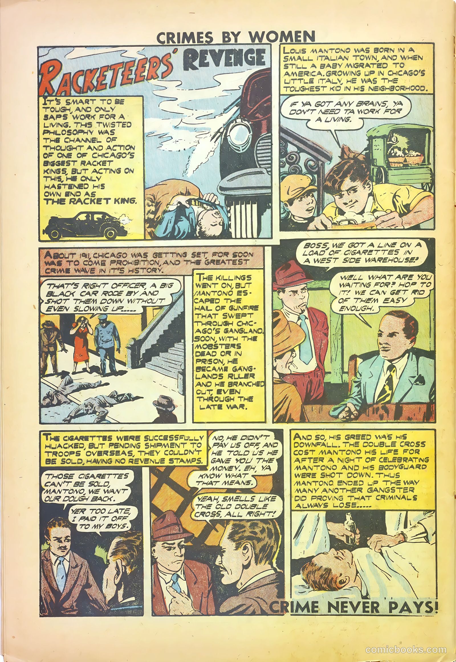 Crimes by Women #14 (1950) — page 32 of 36
