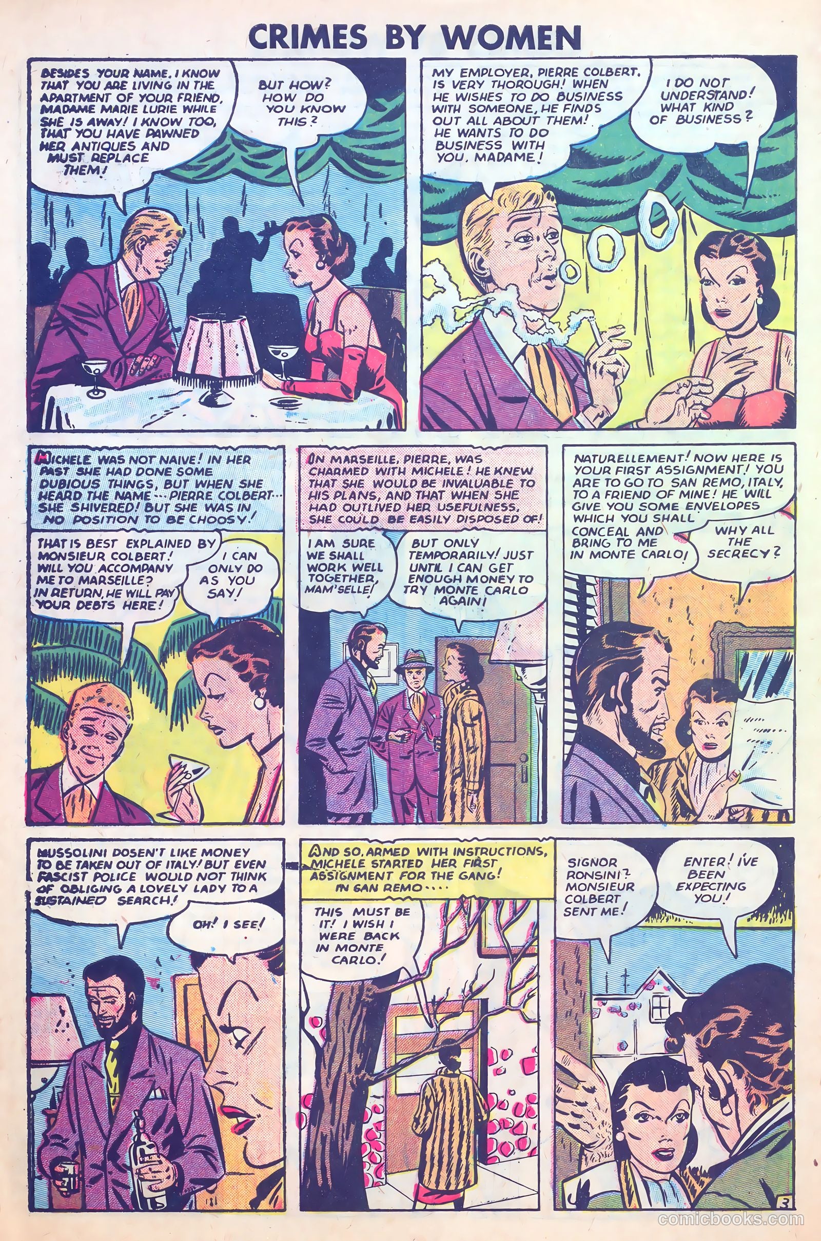Crimes by Women #15 (1951) — page 4 of 36